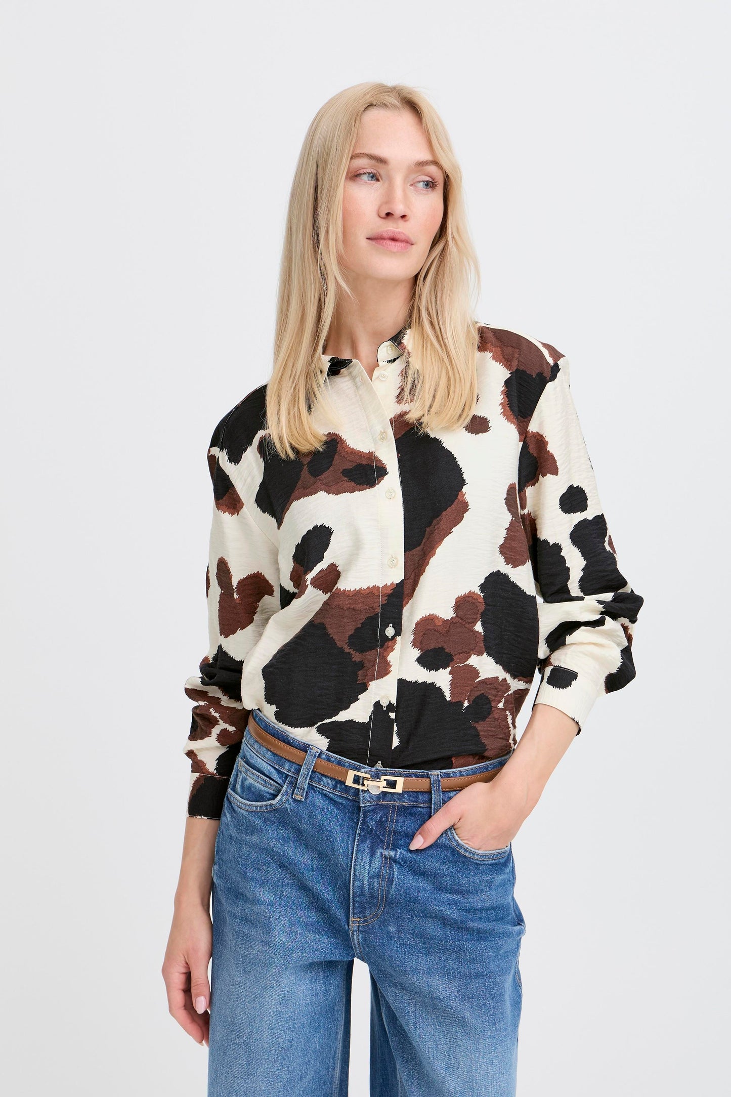 Chemise imprimé vache B.Young