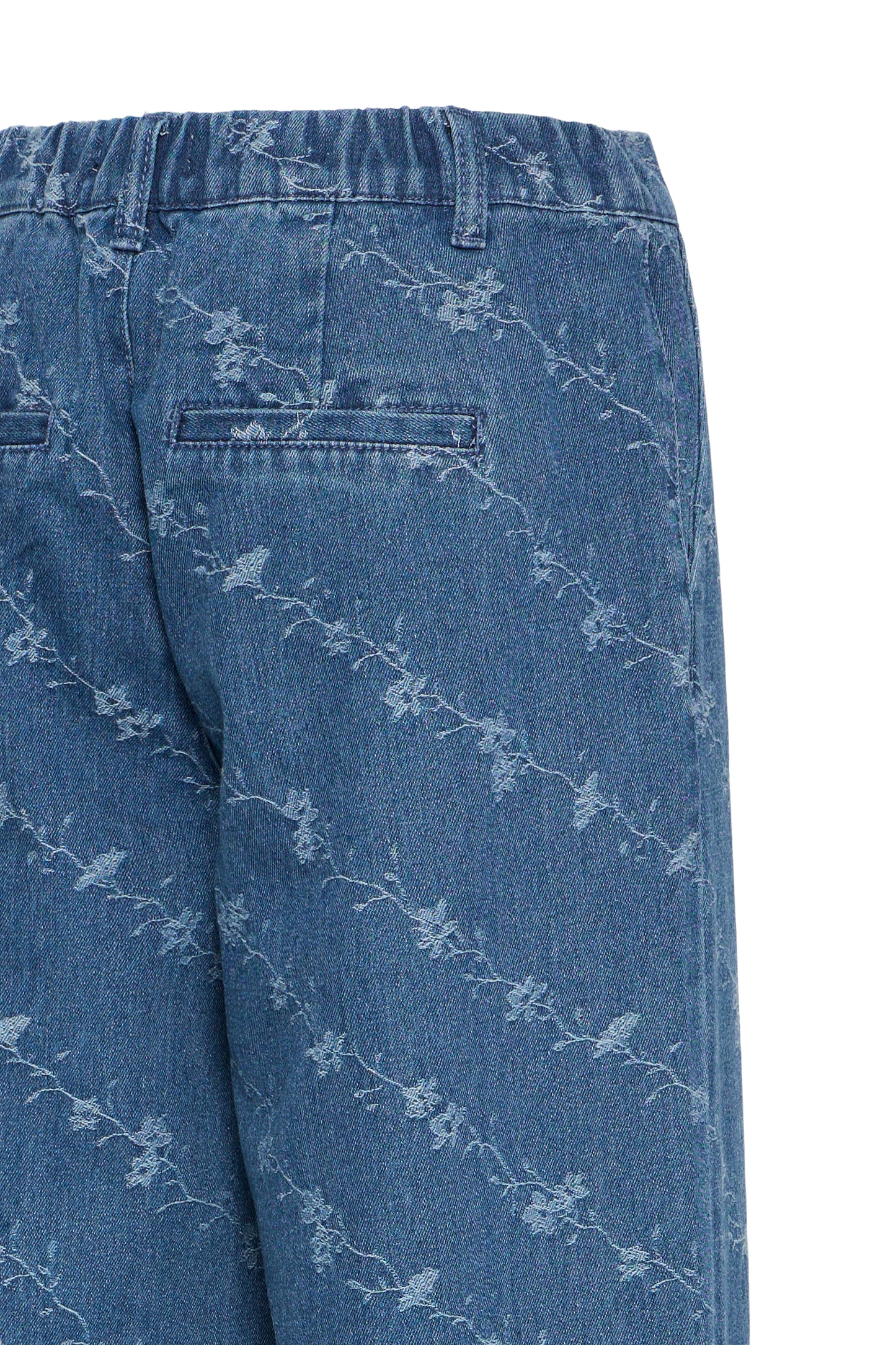 Jean large broderie B.Young