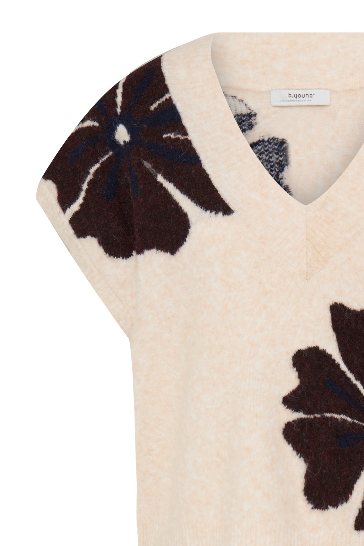 Pull sans manches fleurs B.Young