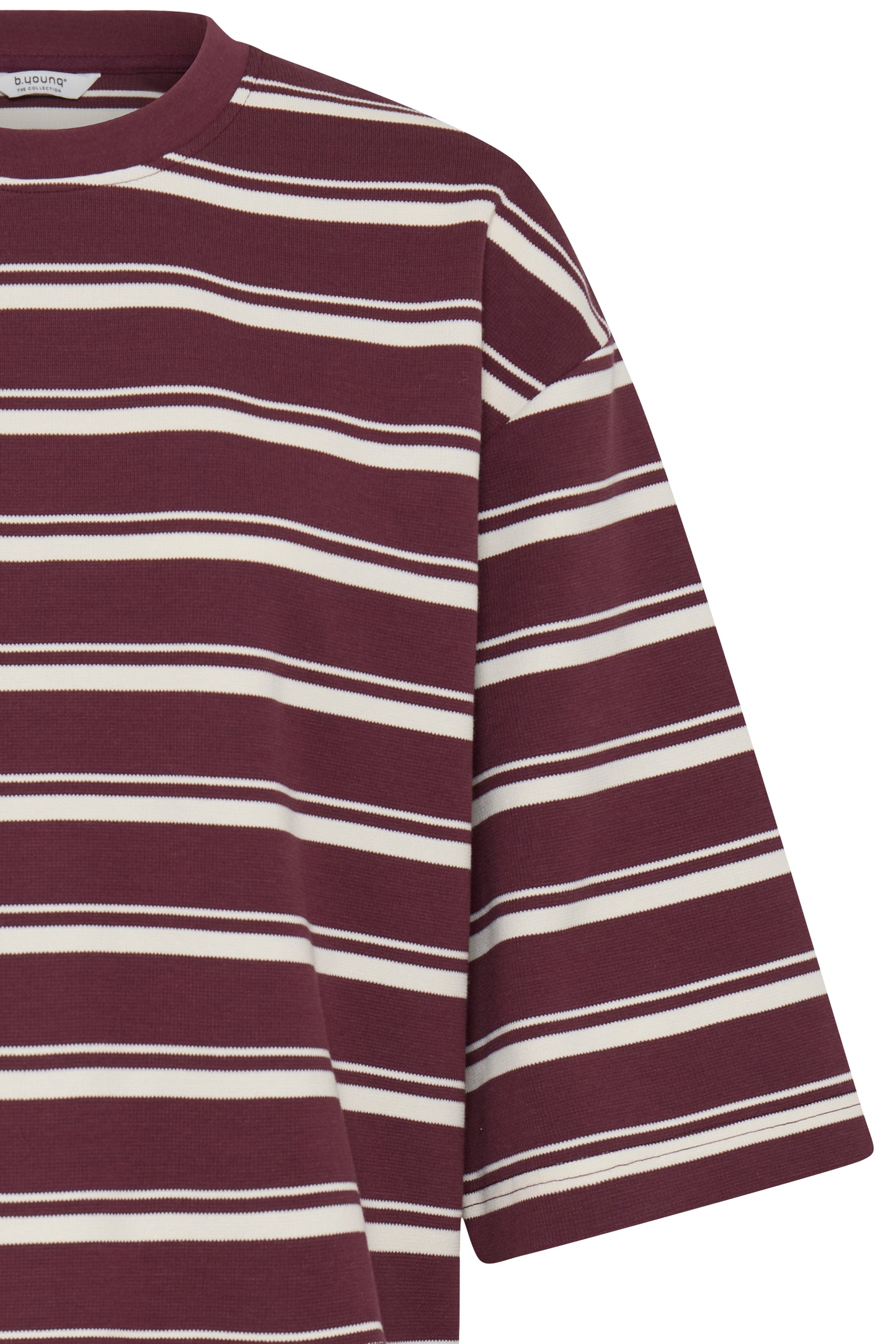 T-shirt épais rayures 3/4 B.Young