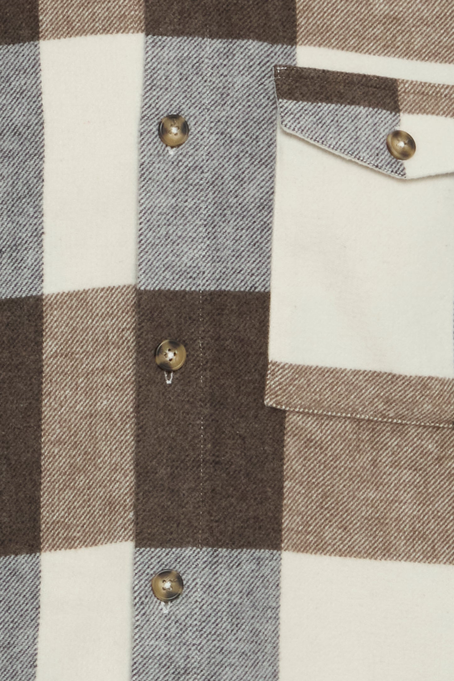 Veste carreaux Solid