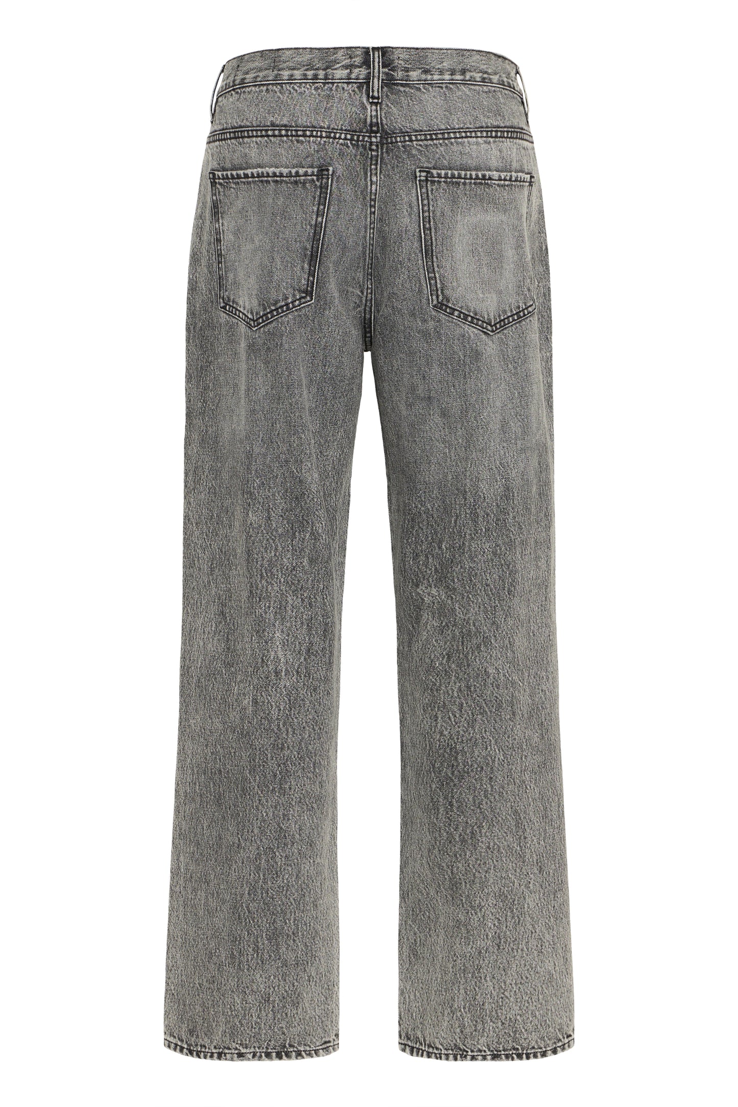 Jean large gris Solid