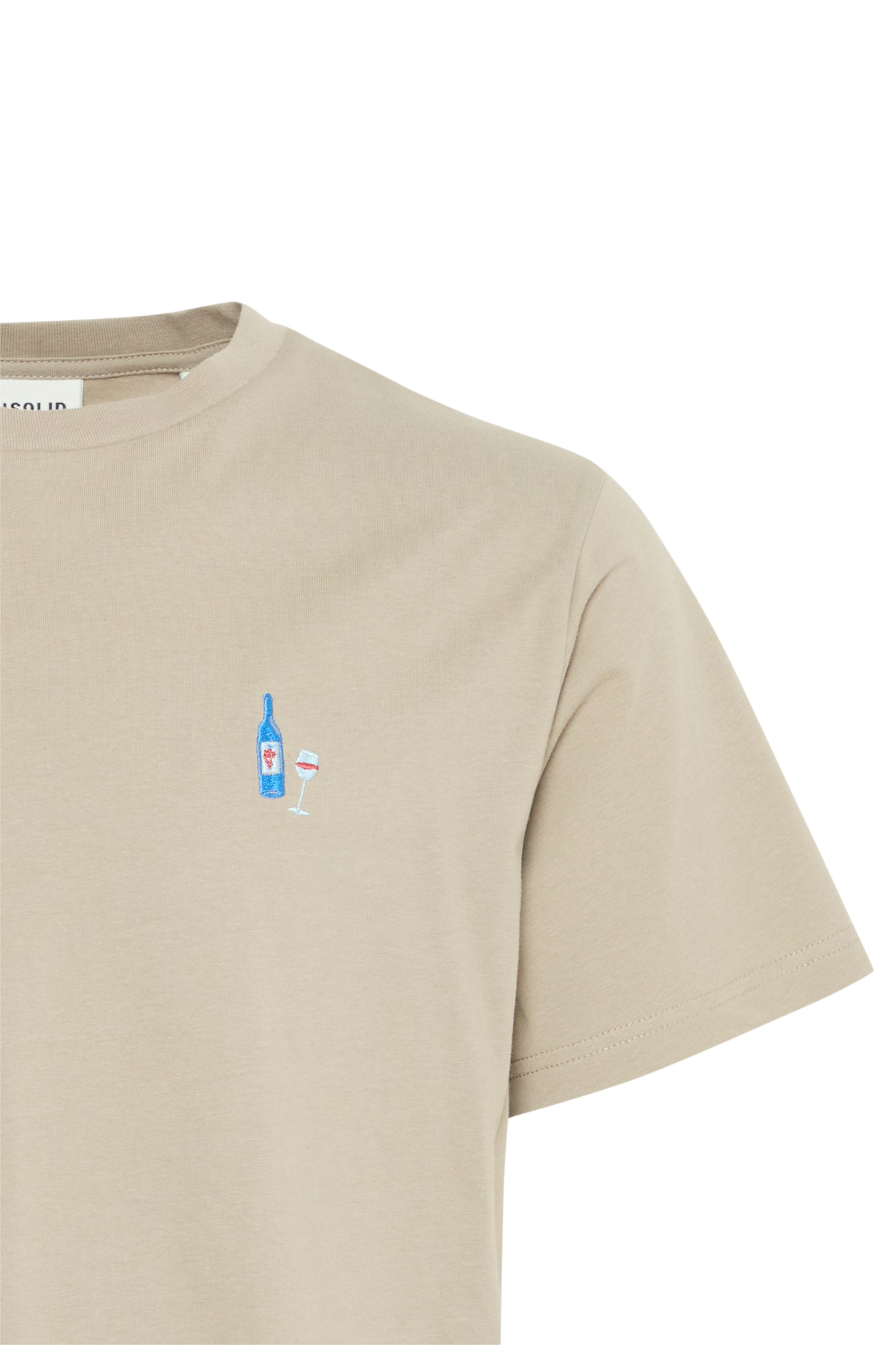 T-shirt broderie Solid
