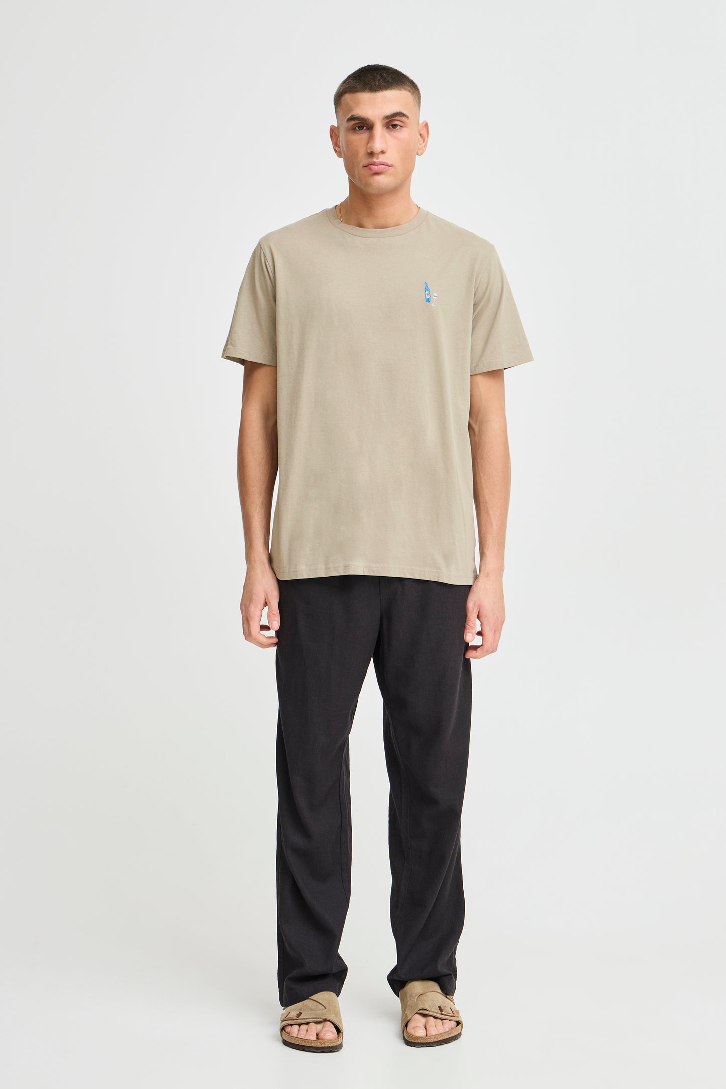 T-shirt broderie Solid