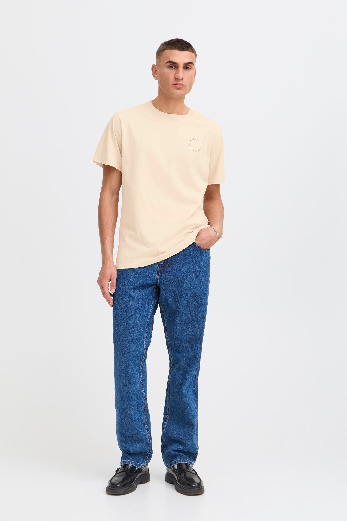 T-shirt poker Solid