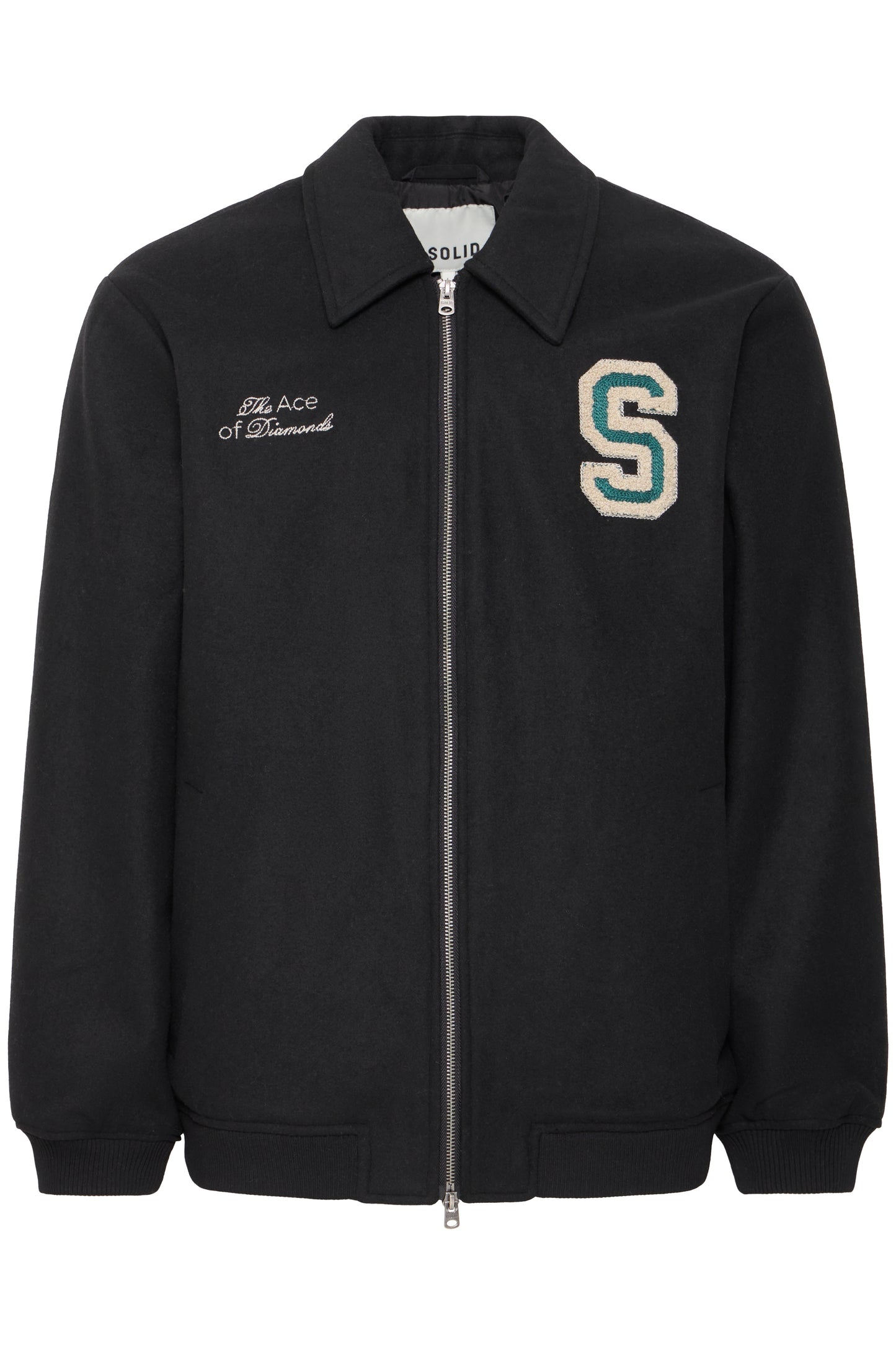 Bomber school laine Solid