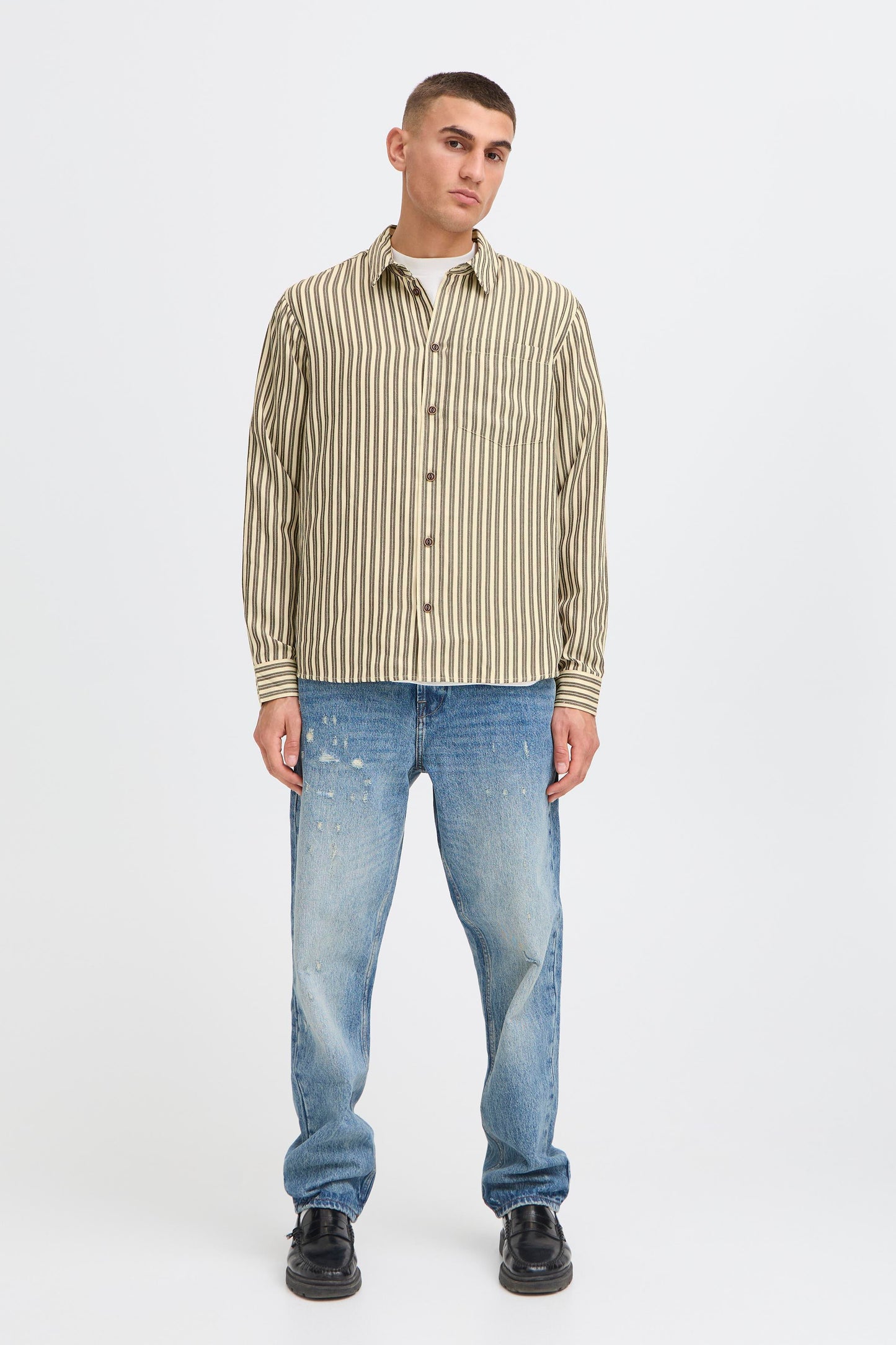 Chemise rayé Solid