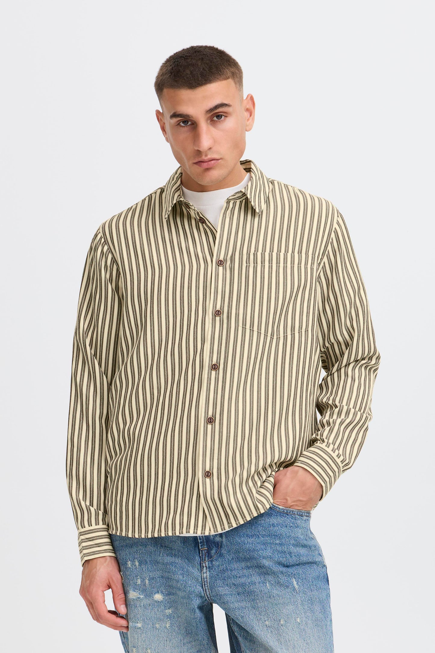 Chemise rayé Solid