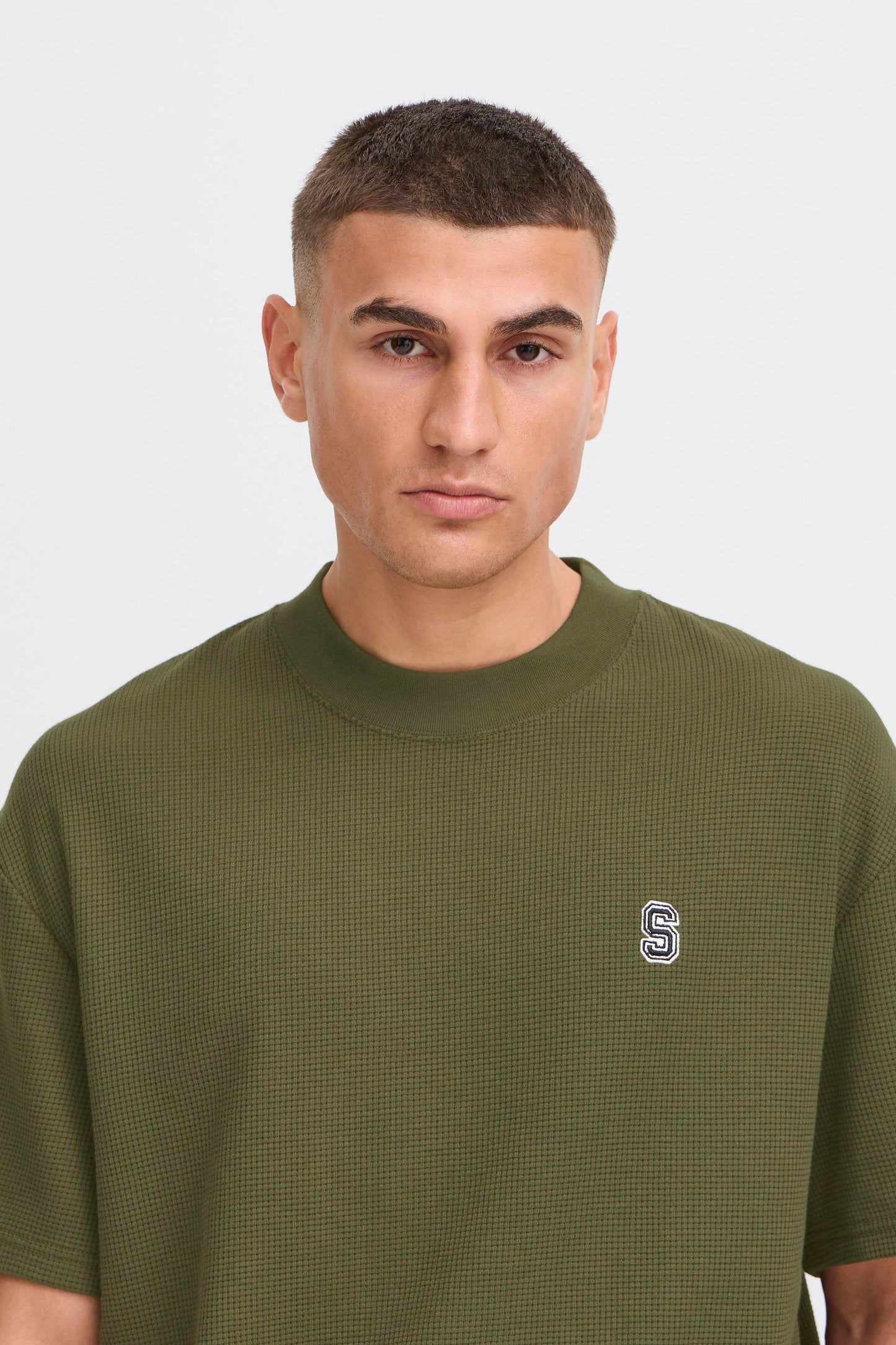 T-shirt texturé Solid