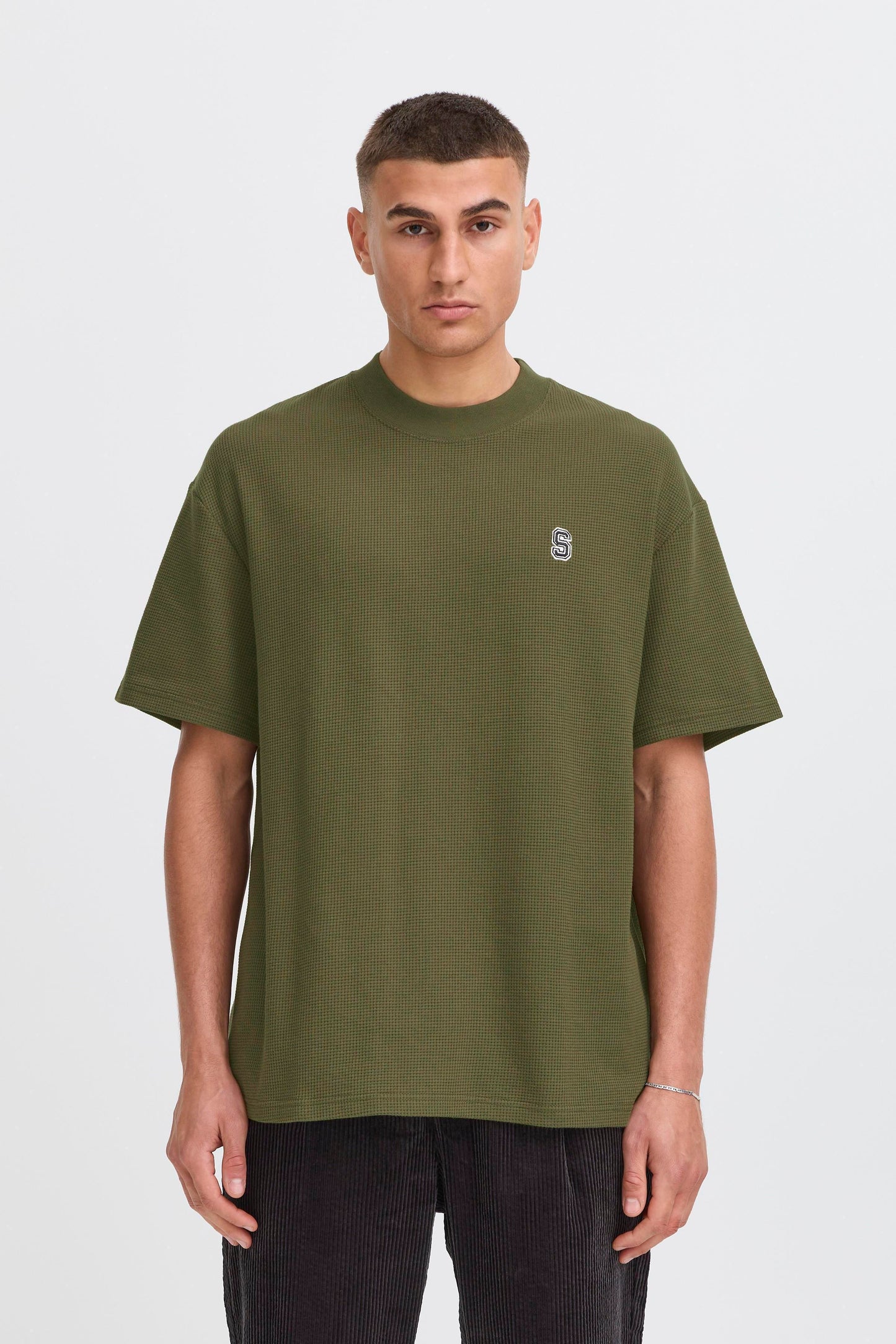 T-shirt texturé Solid