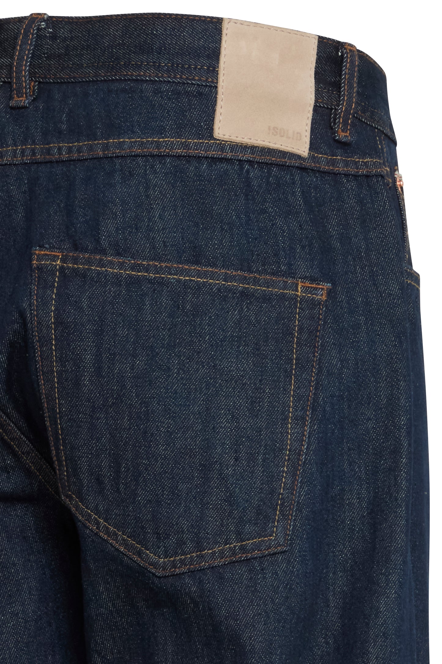 Jean droit brut Solid