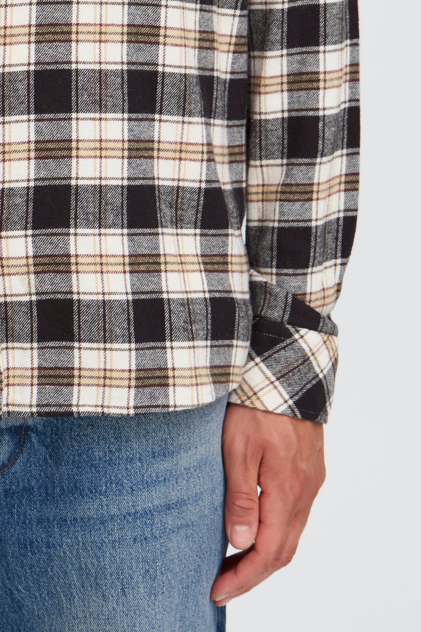 Chemise carreaux Solid