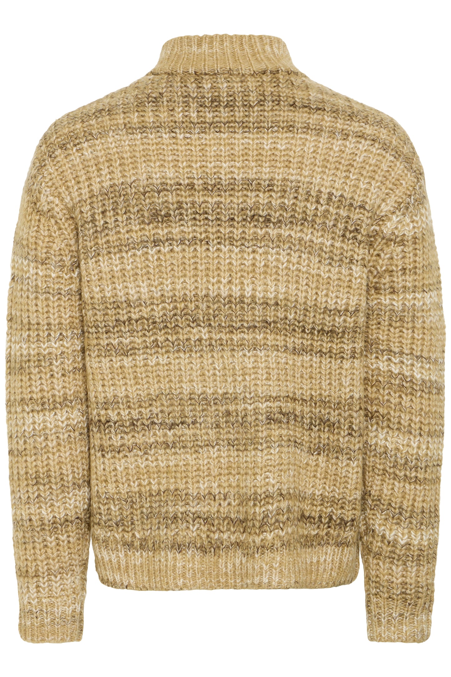 Pull col montant zip Solid