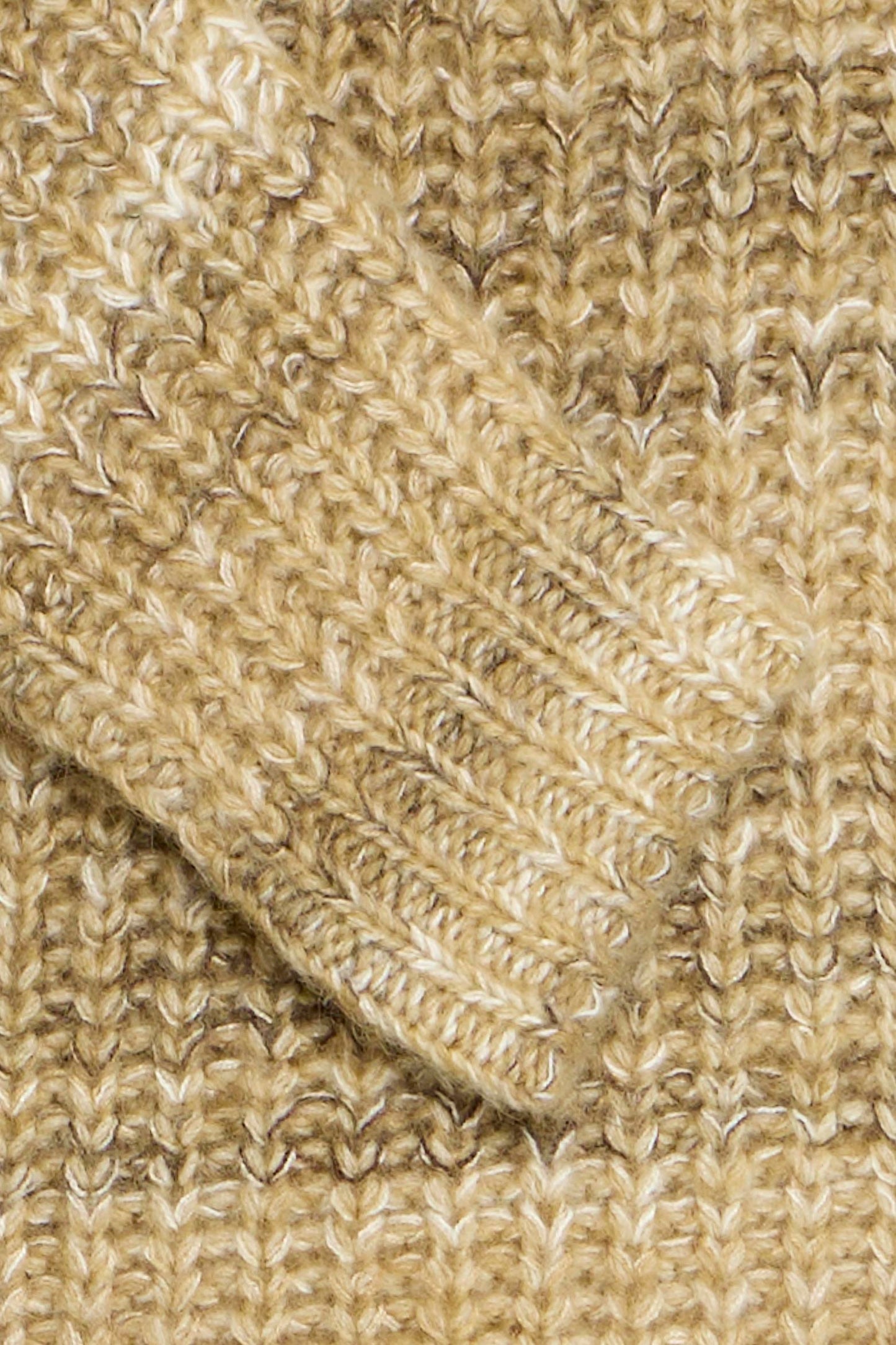 Pull col montant zip Solid