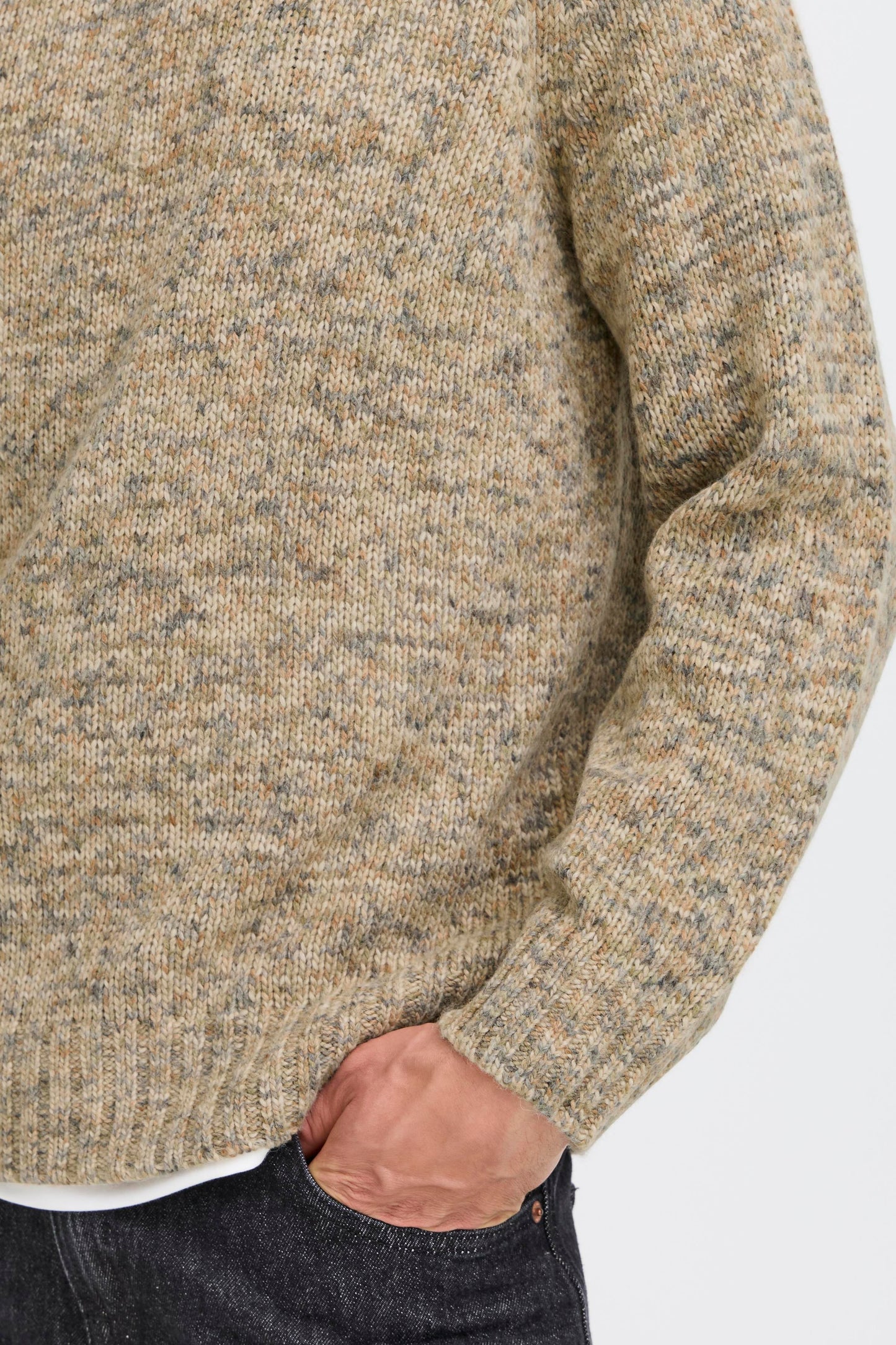 Pull chiné Solid