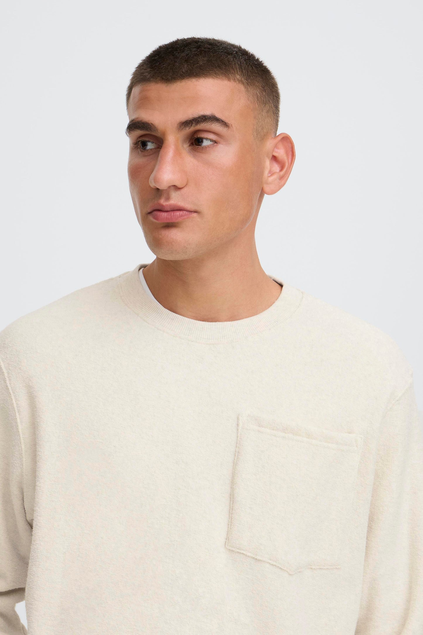 Pull sweat moumouté Solid