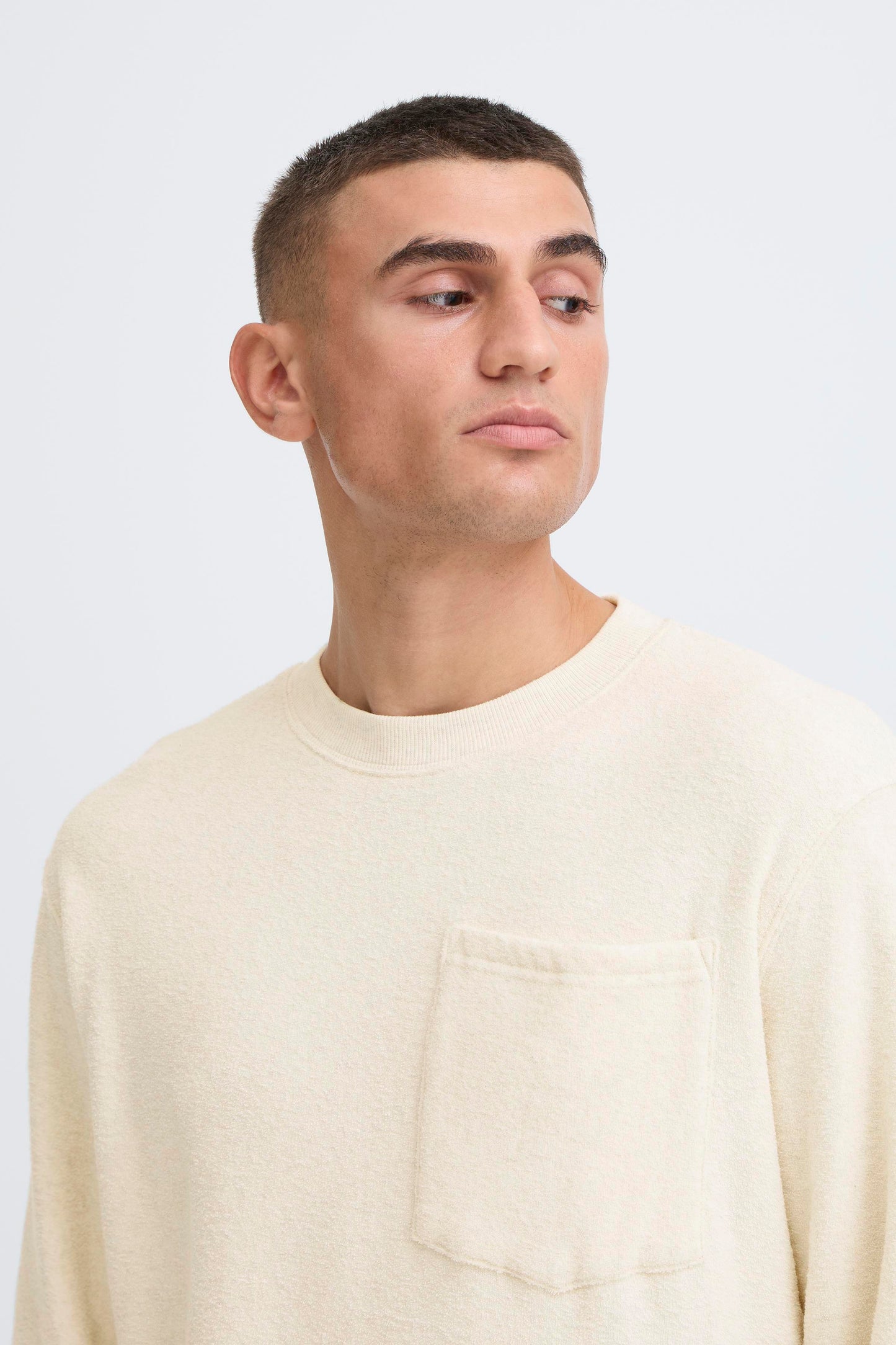 Pull sweat moumouté Solid