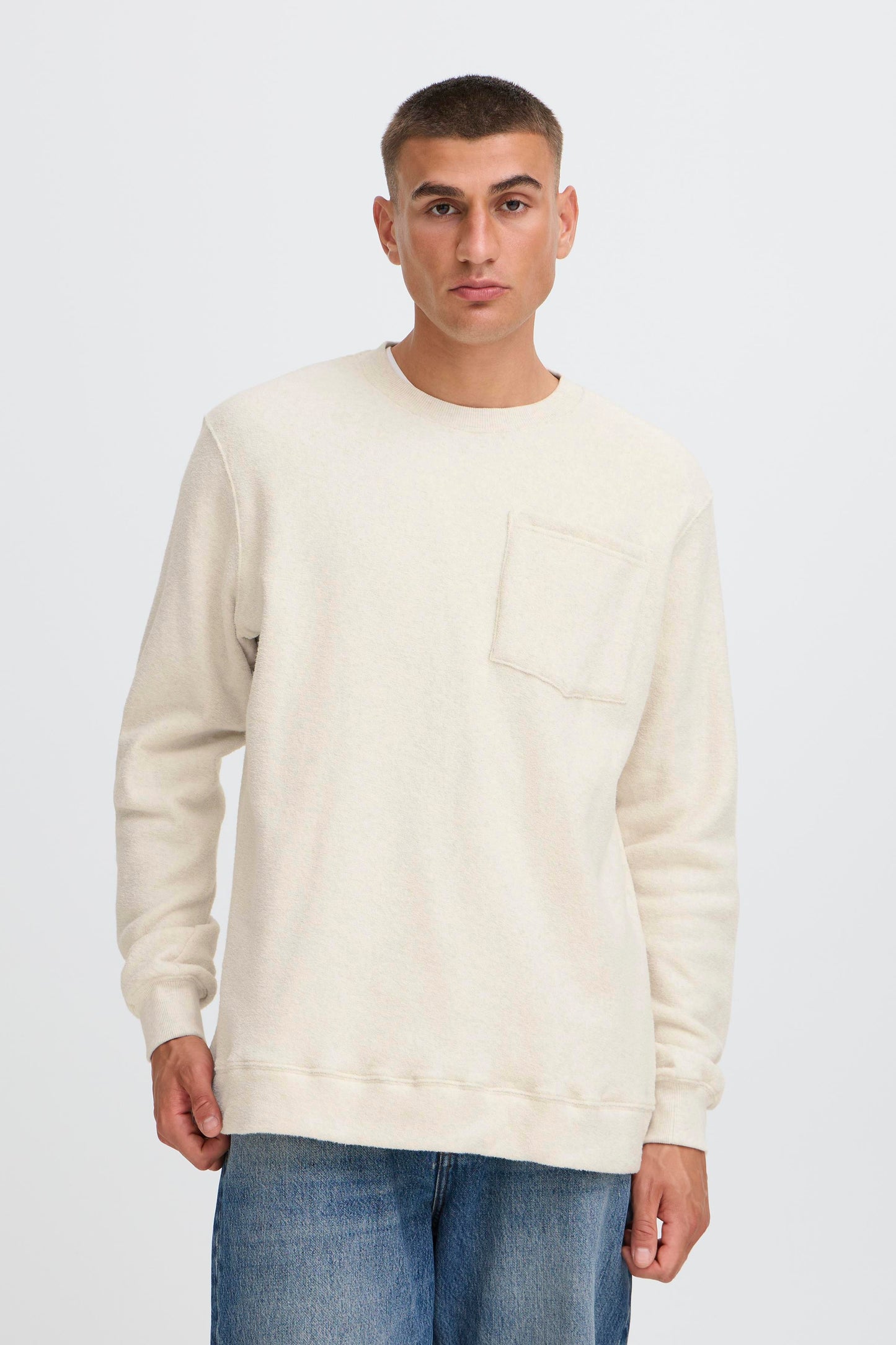 Pull sweat moumouté Solid