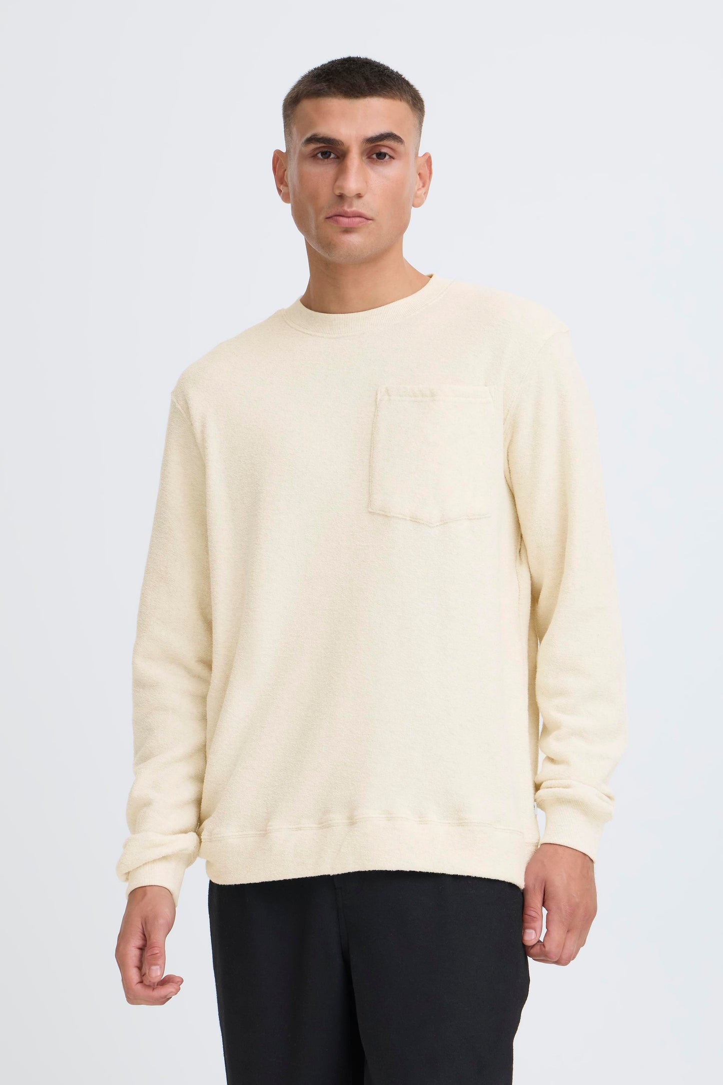 Pull sweat moumouté Solid
