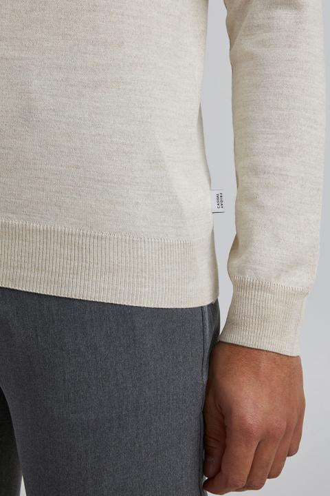 Pull fin col roulé Casual Friday