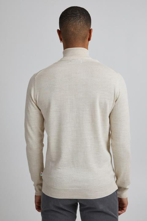 Pull fin col roulé Casual Friday