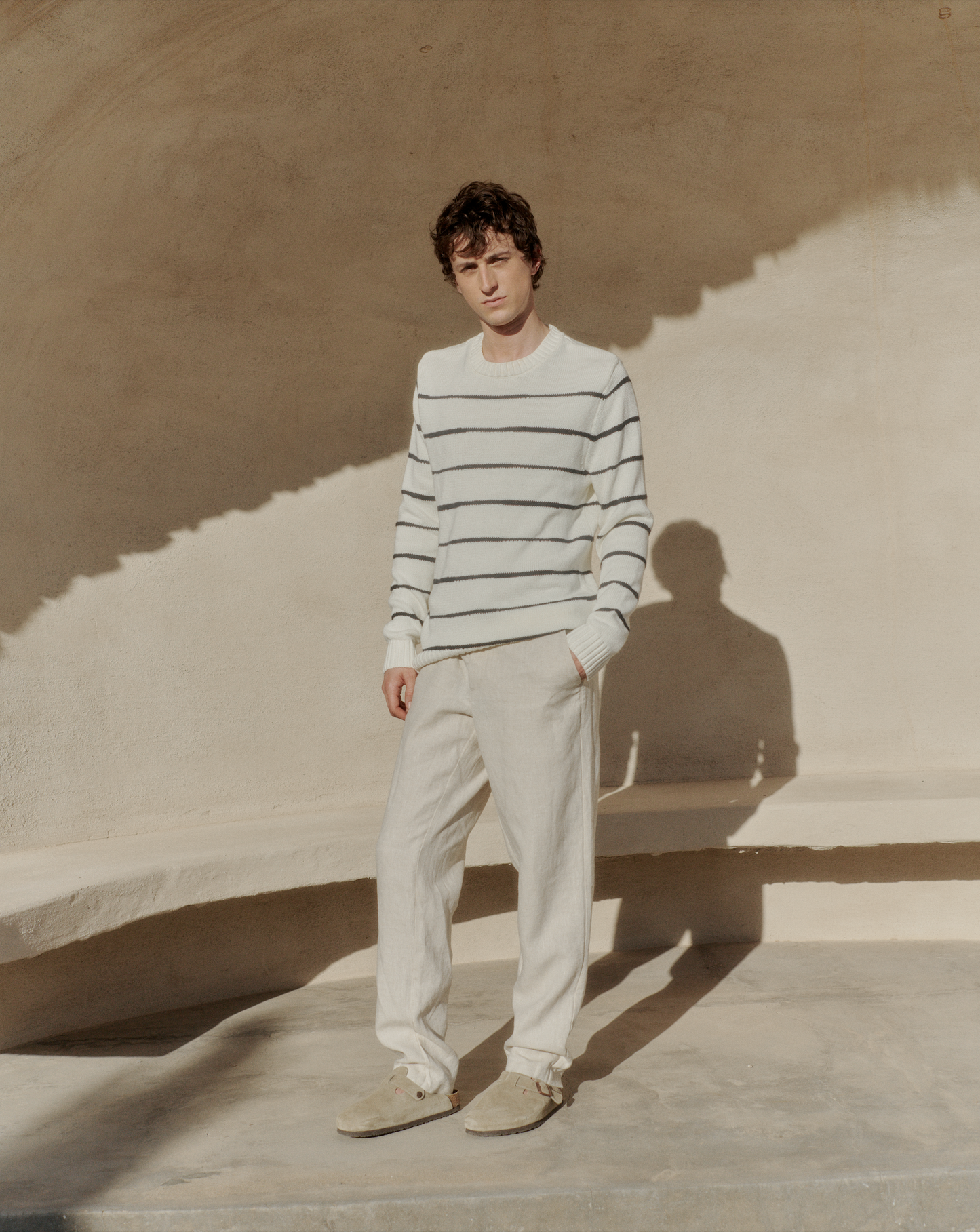 Pantalon lin Casual Friday
