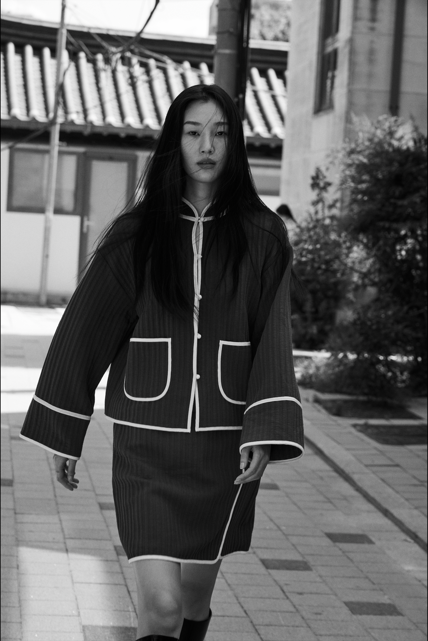Veste matelassée bicolore ICHI