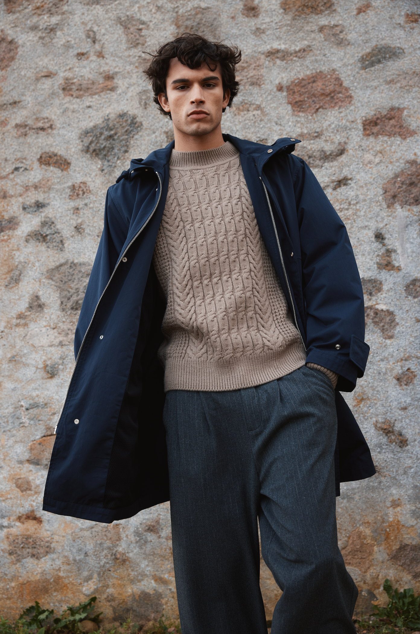 Pantalon droit à pinces Casual Friday