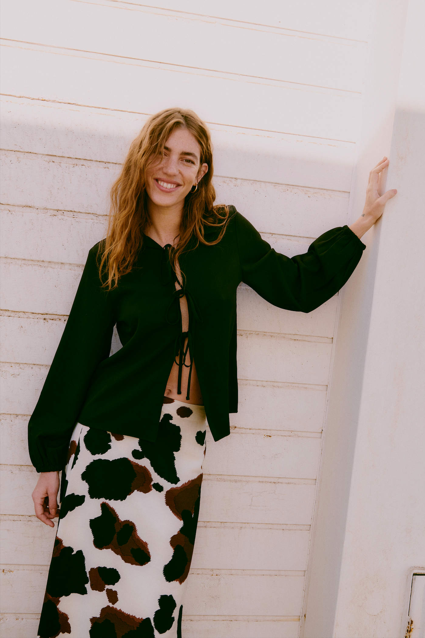 Jupe imprimé vache B.Young
