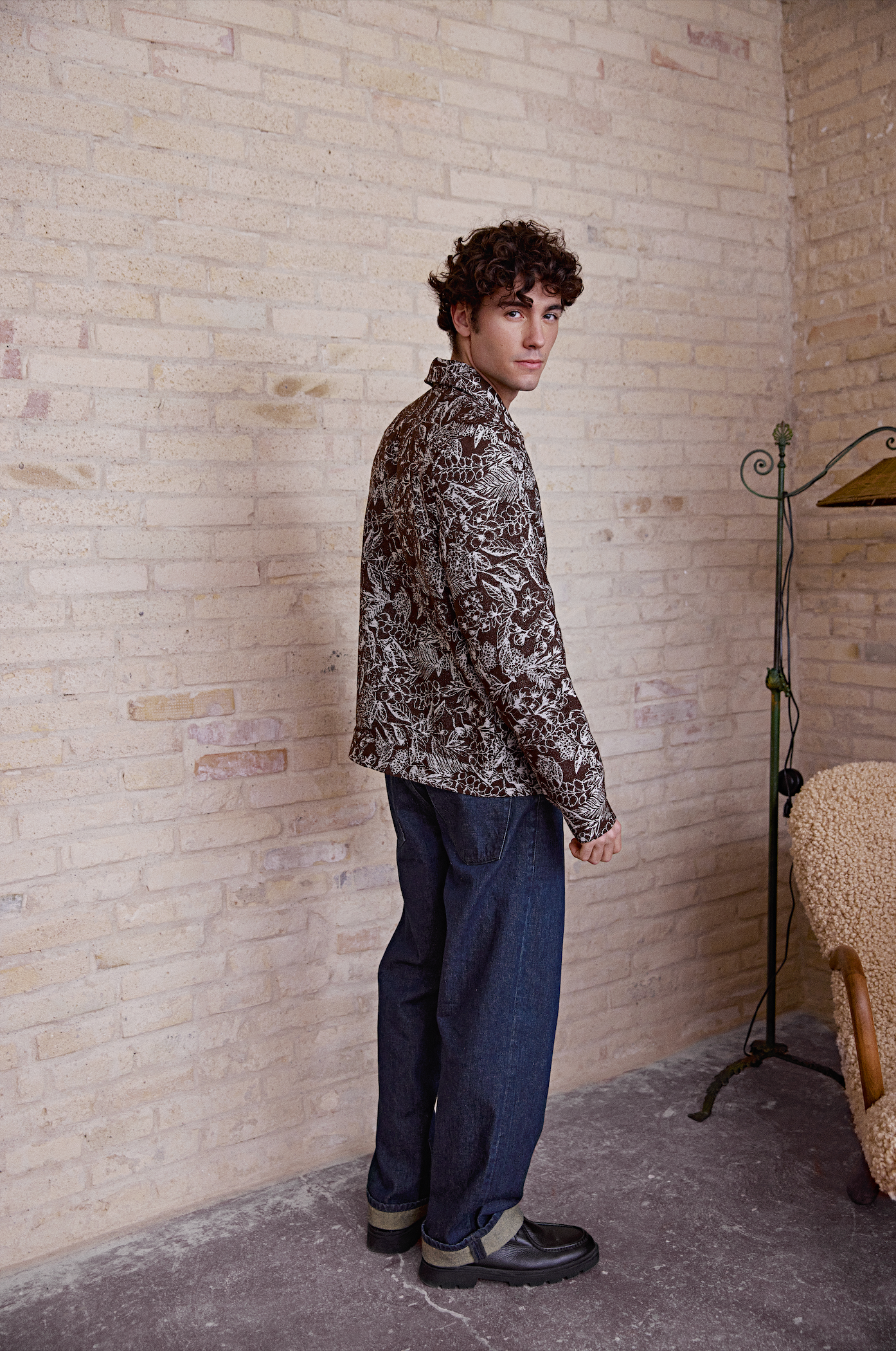 Veste broderie Casual Friday
