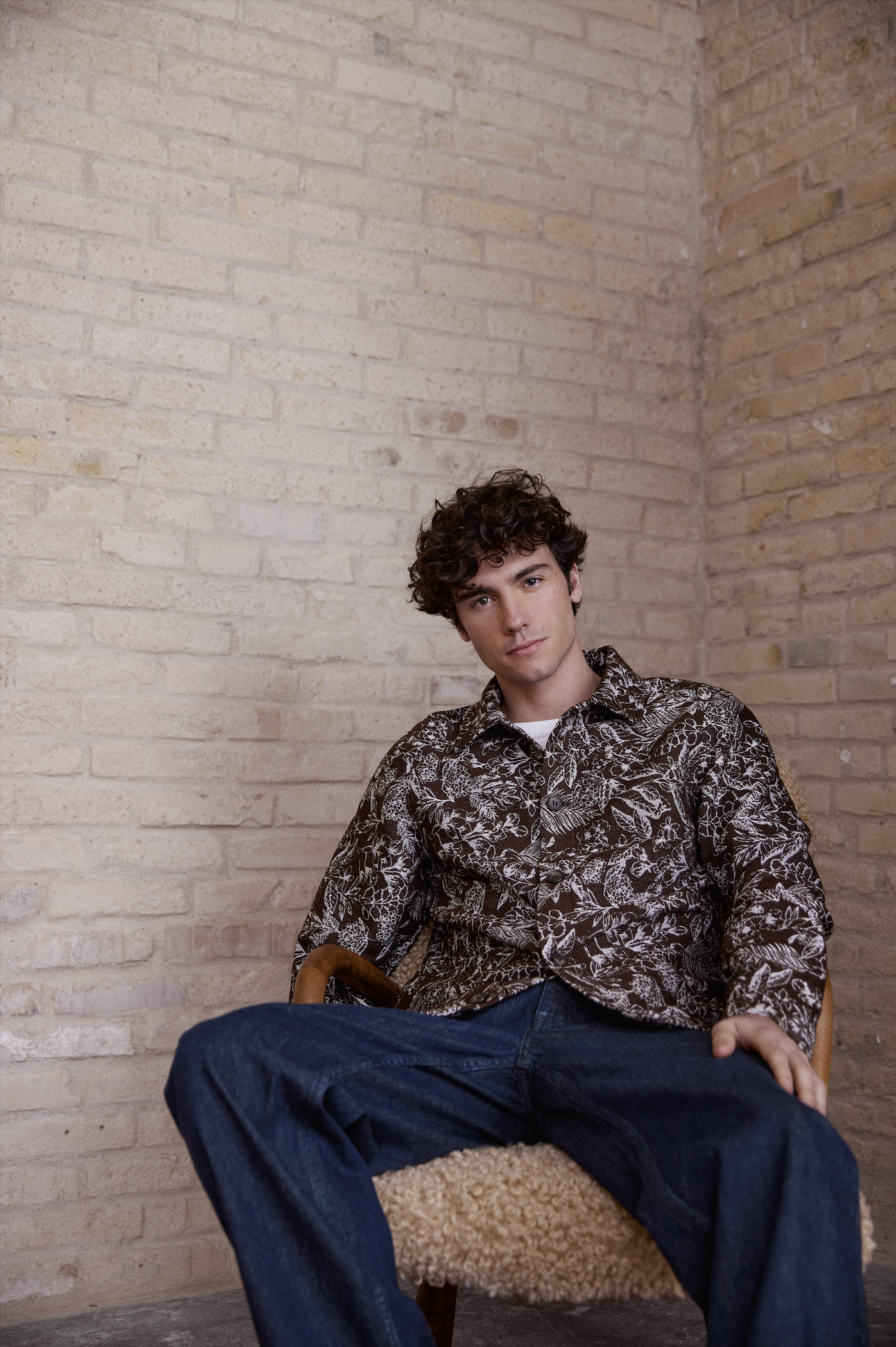 Veste broderie Casual Friday