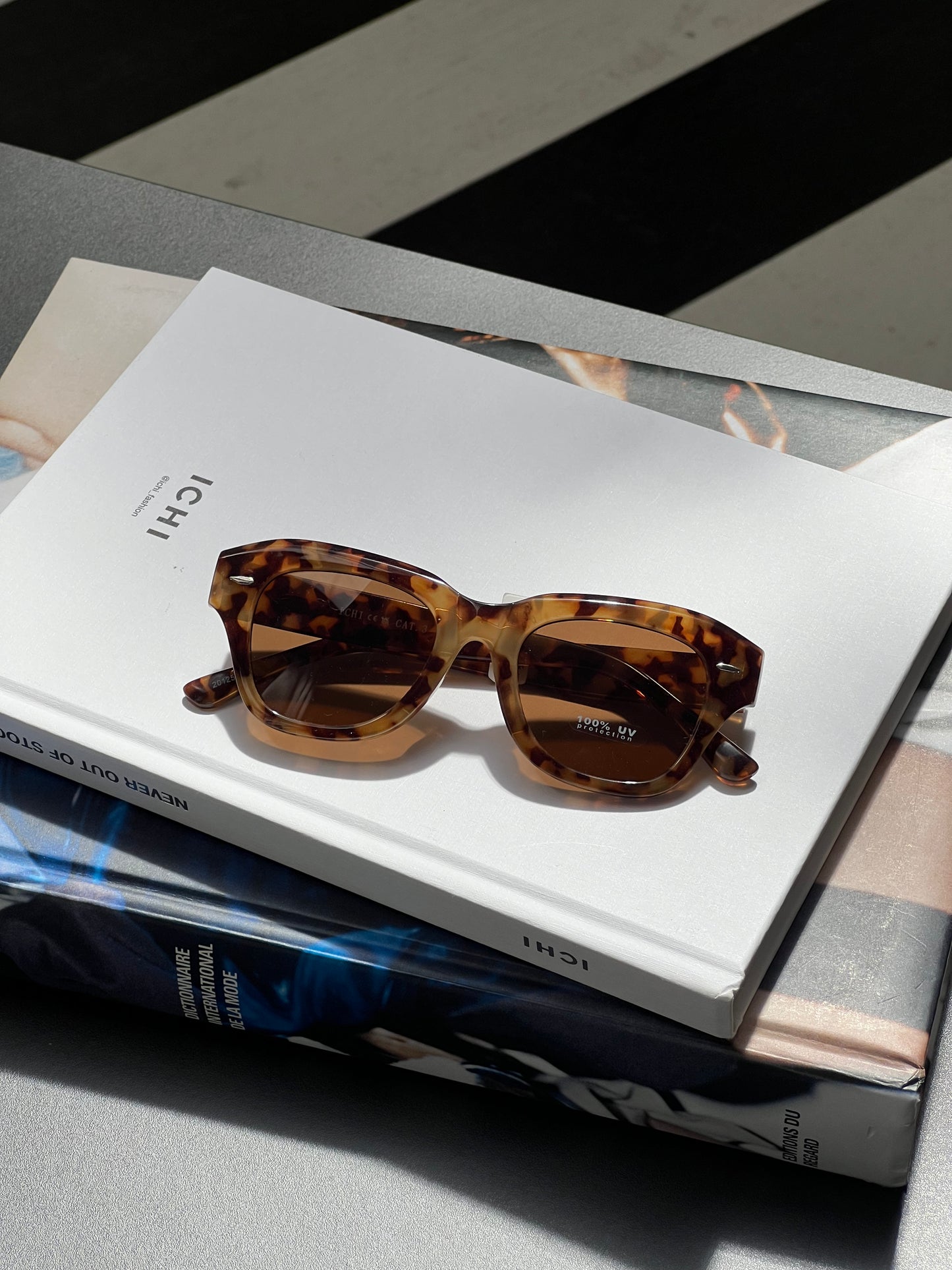 Lunettes écailles marron ICHI