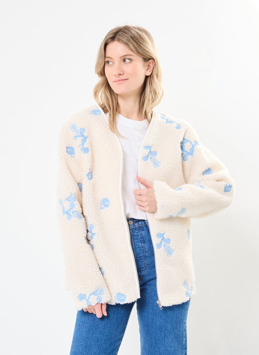 Veste polaire brodé ICHI