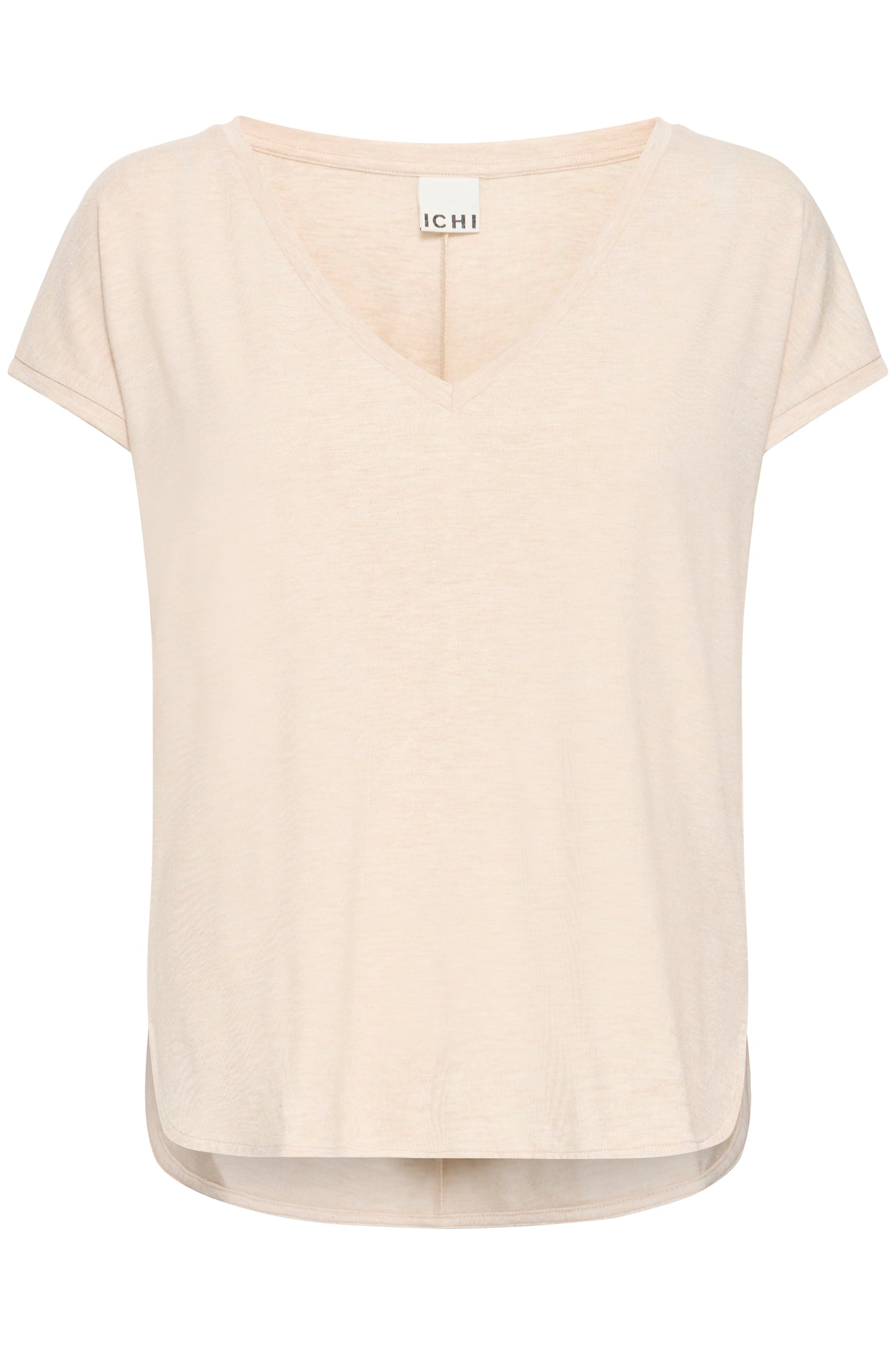 T-shirt détail fil brillant ICHI