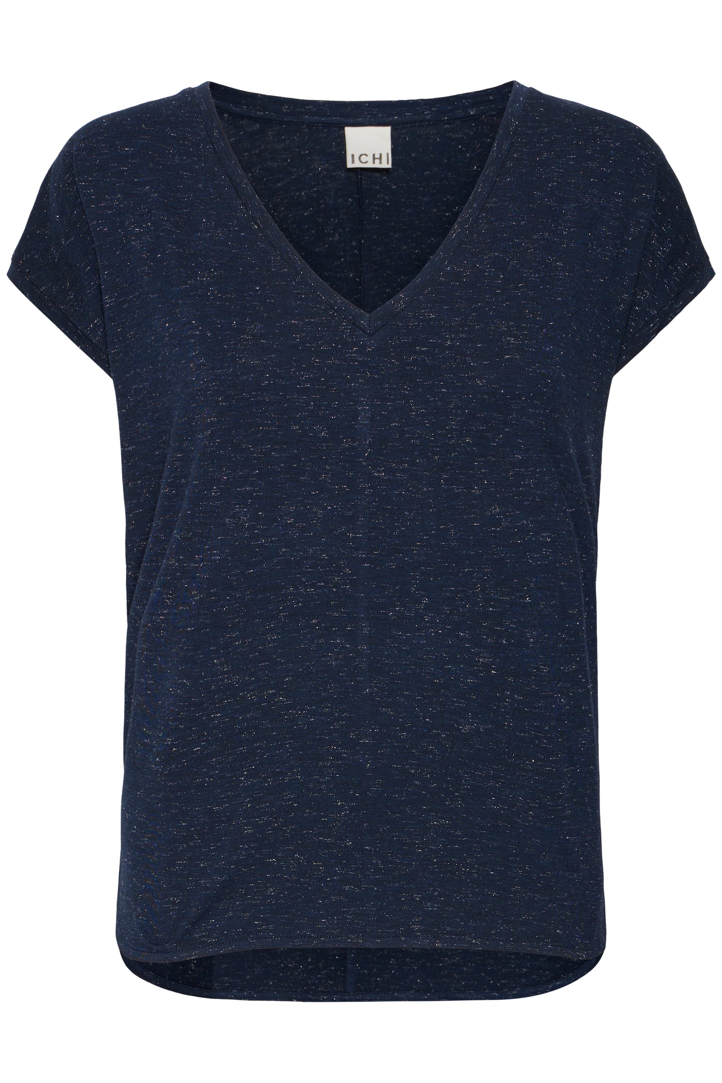 T-shirt détail fil brillant ICHI