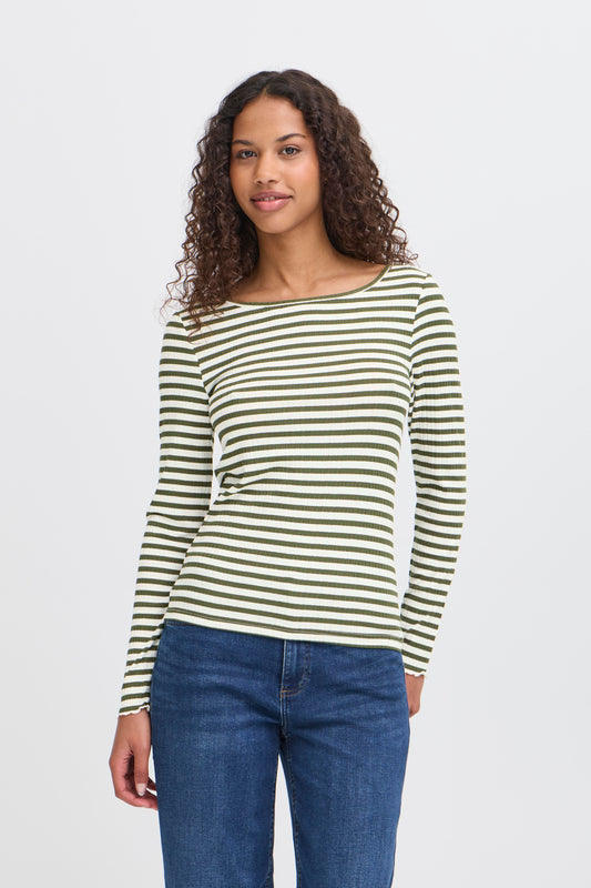 T-shirt rayures marnière ICHI