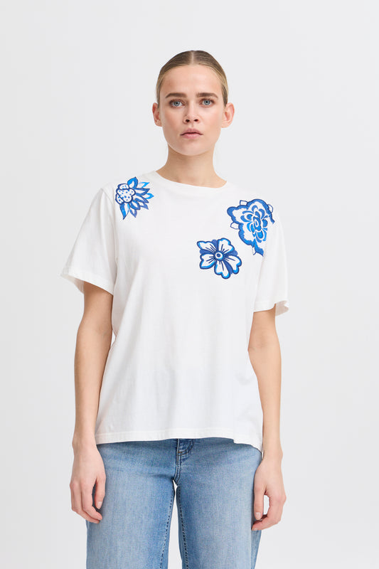 T-shirt fleurs ICHI