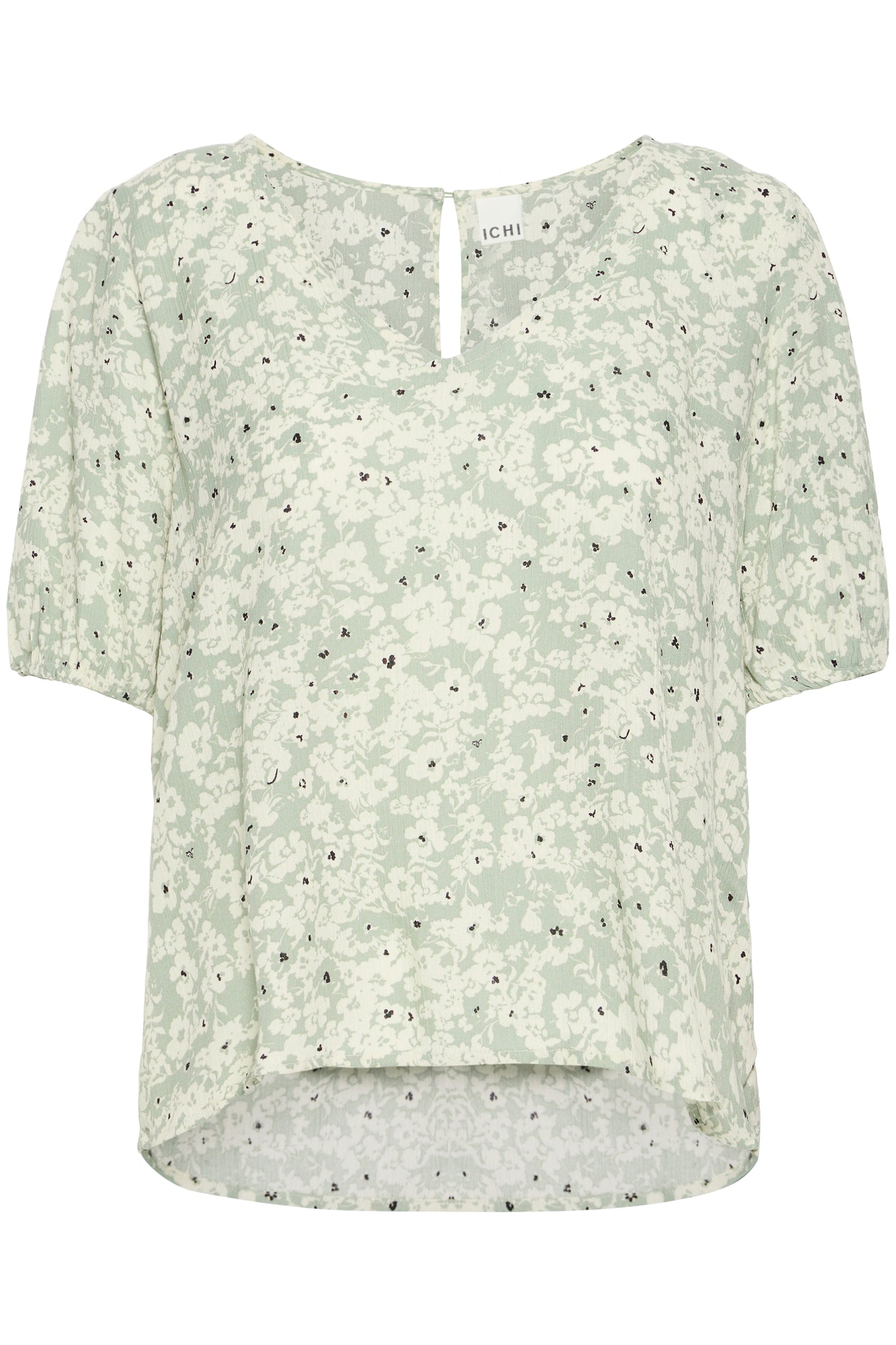 Top fluide motif floral ICHI