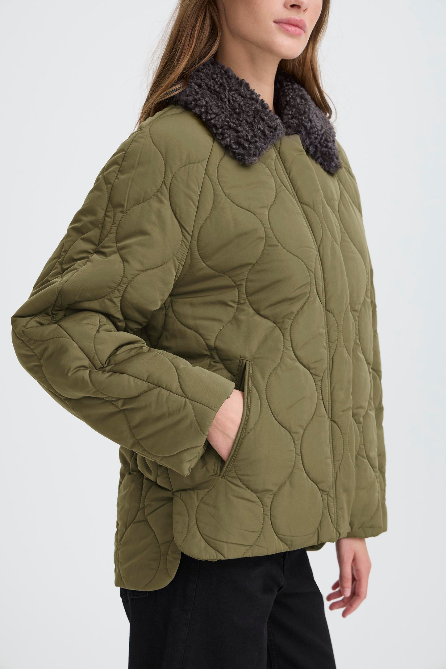 Veste détail col ICHI