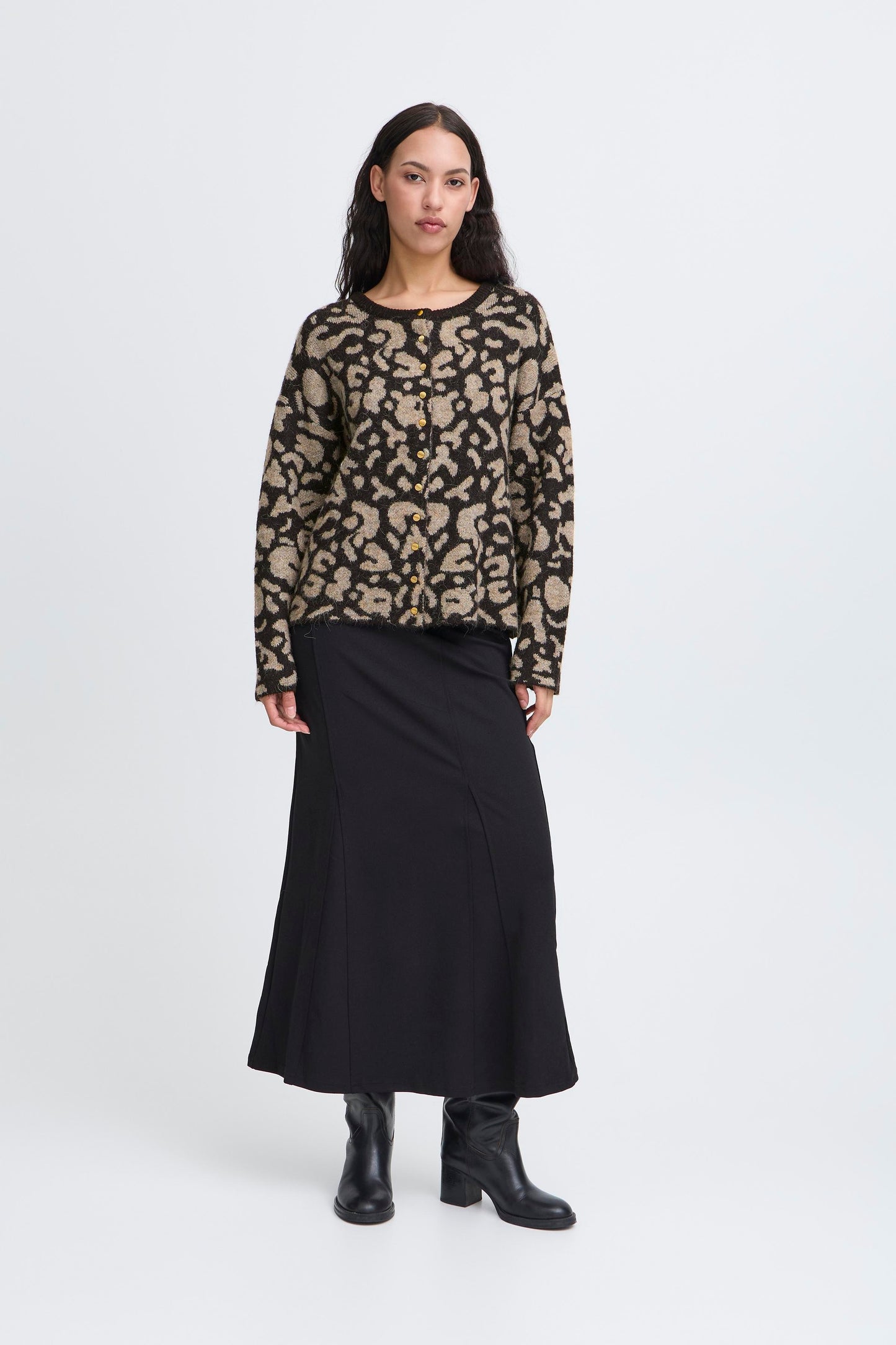 Gilet jolies boutons ICHI