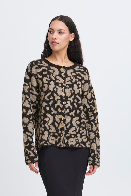 Gilet jolies boutons ICHI