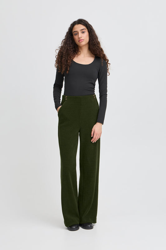 Pantalon velours côtelé ICHI