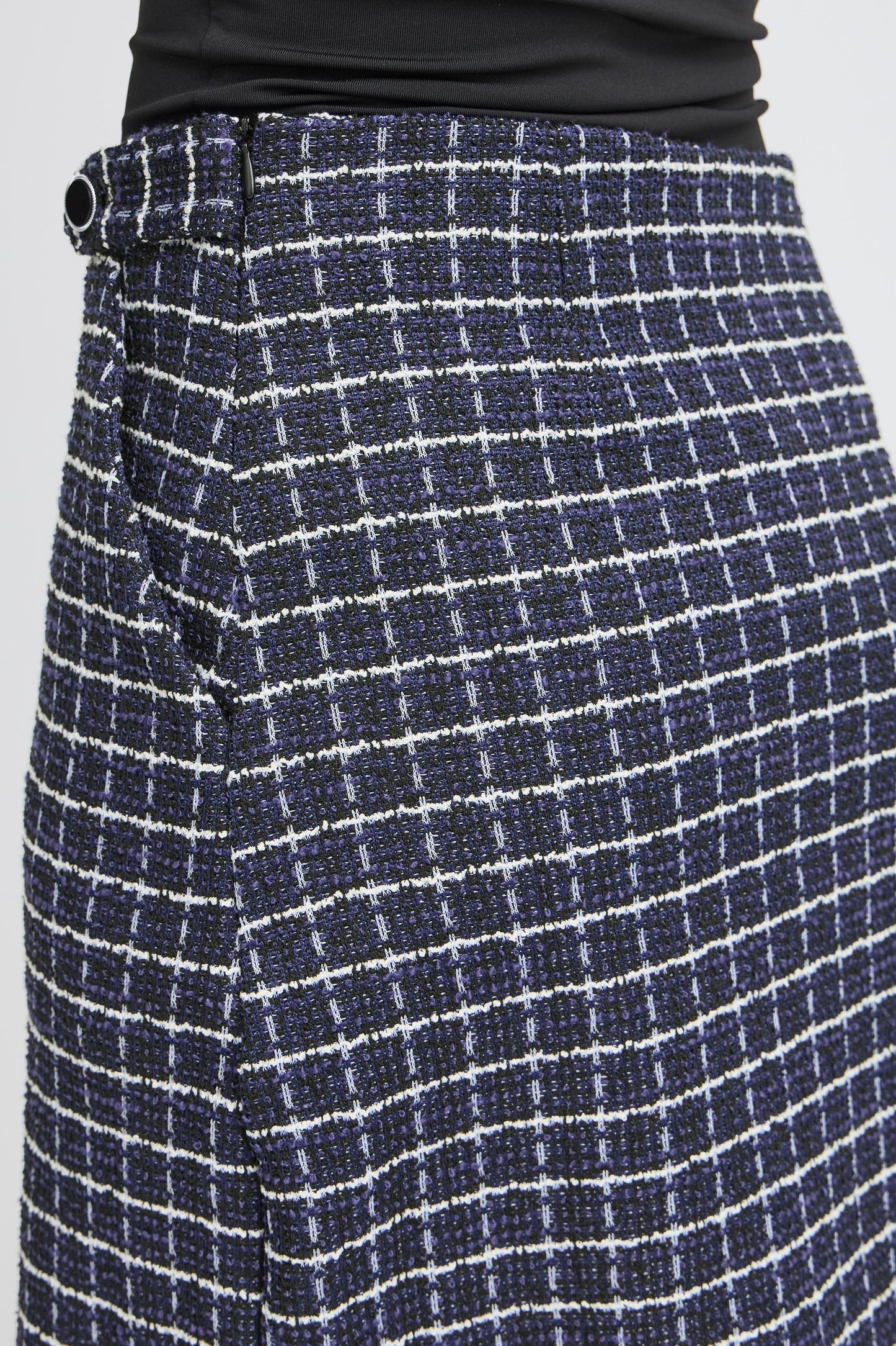 Jupe effet tweed ICHI
