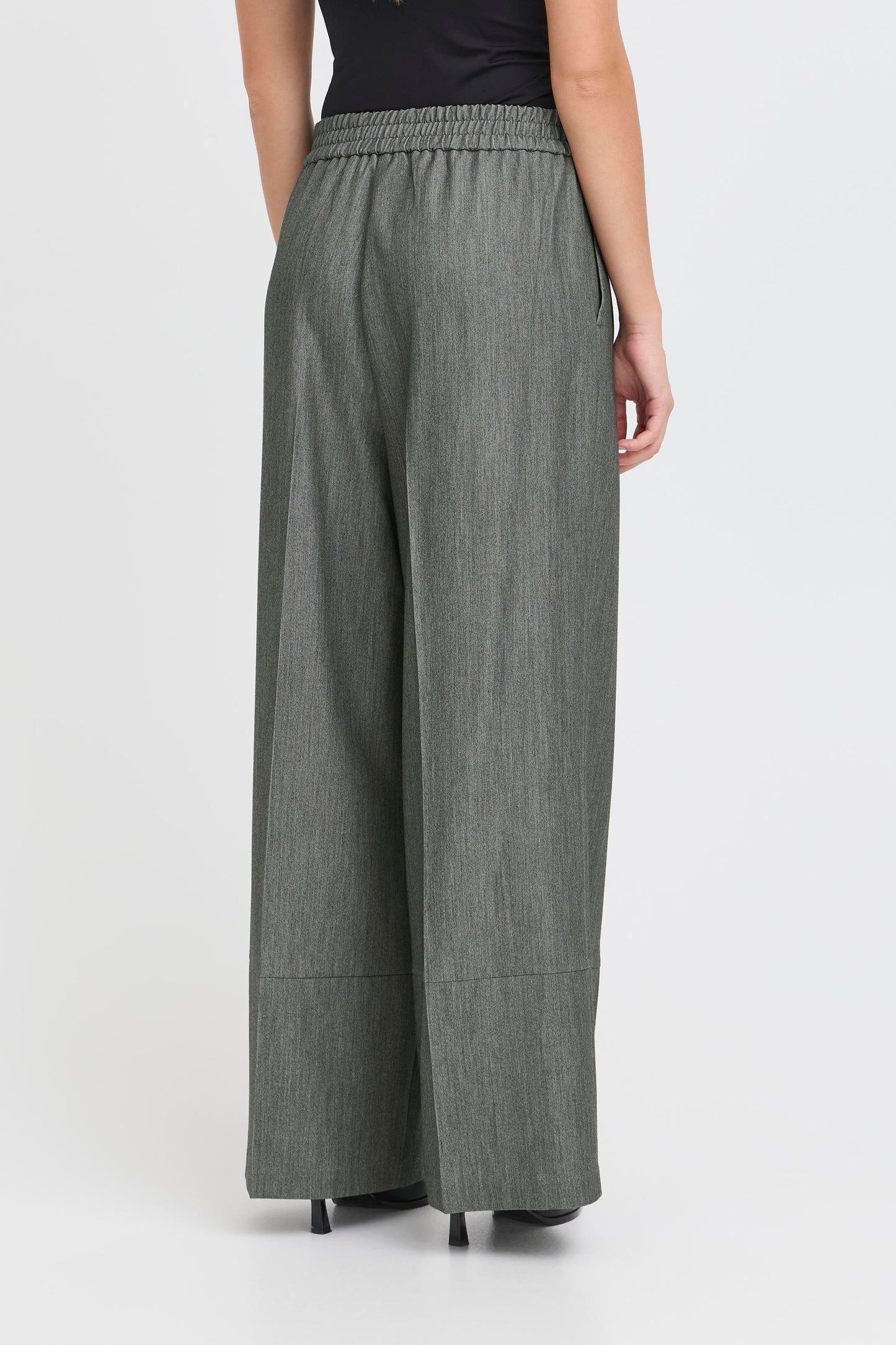 Pantalon large ceinture ICHI