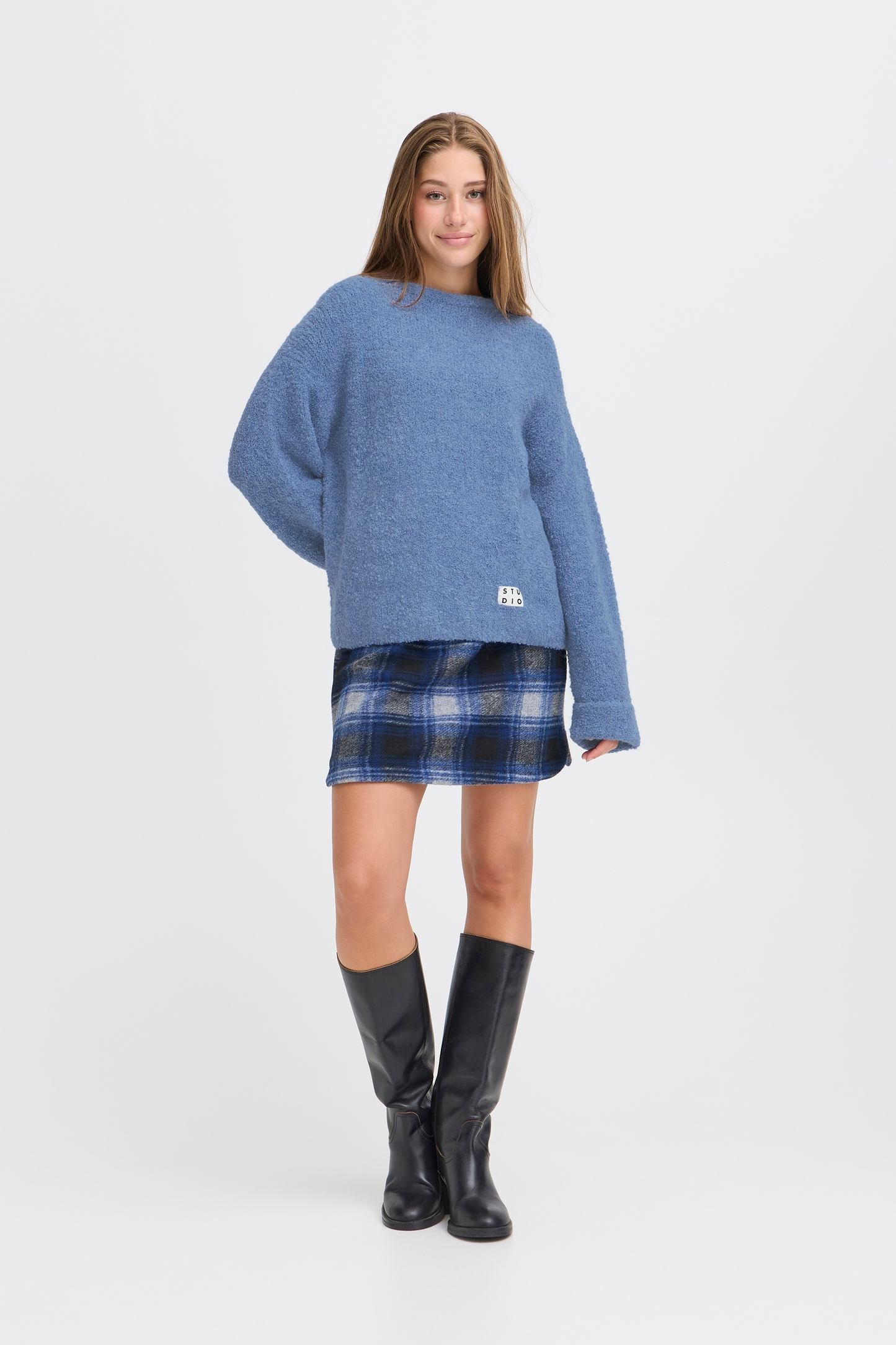 Pull oversize bouclé ICHI