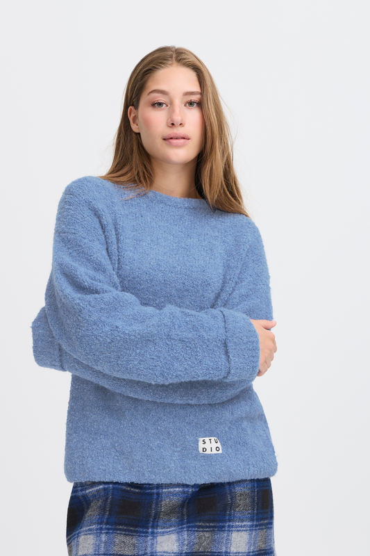 Pull oversize bouclé ICHI