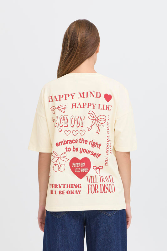 T-shirt "Happy mind" ICHI