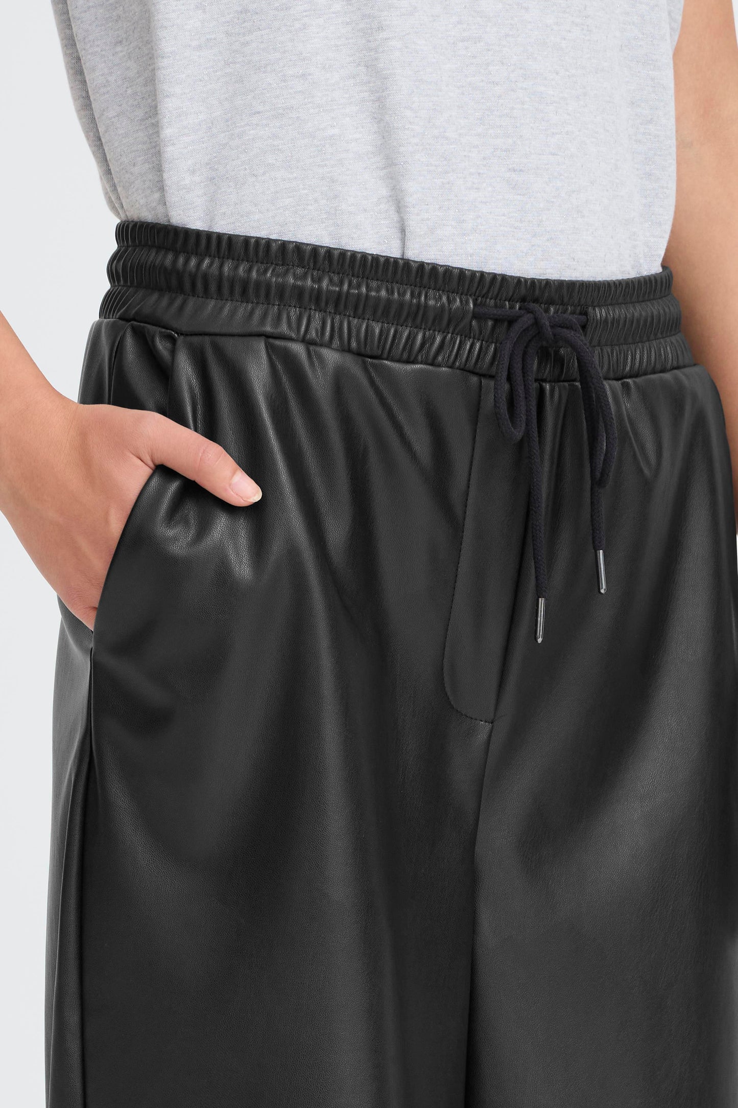 Pantalon similicuir ICHI