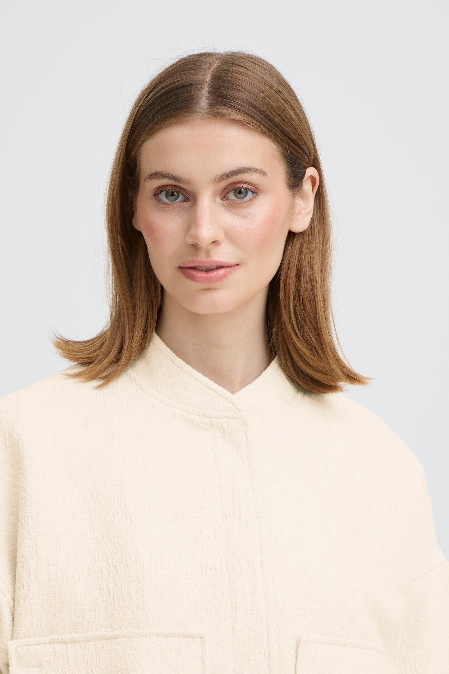 Veste blouson texturé ICHI