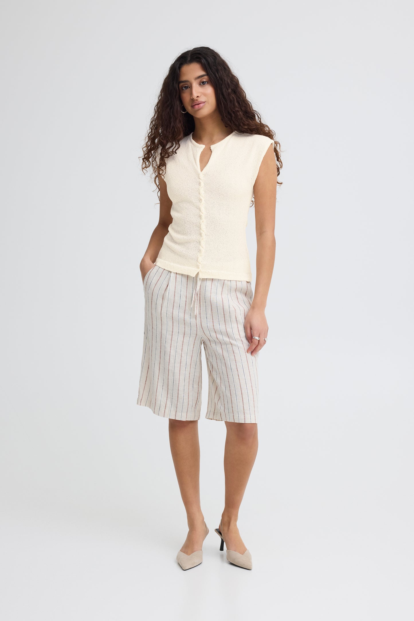 Top détail boutonnage ICHI